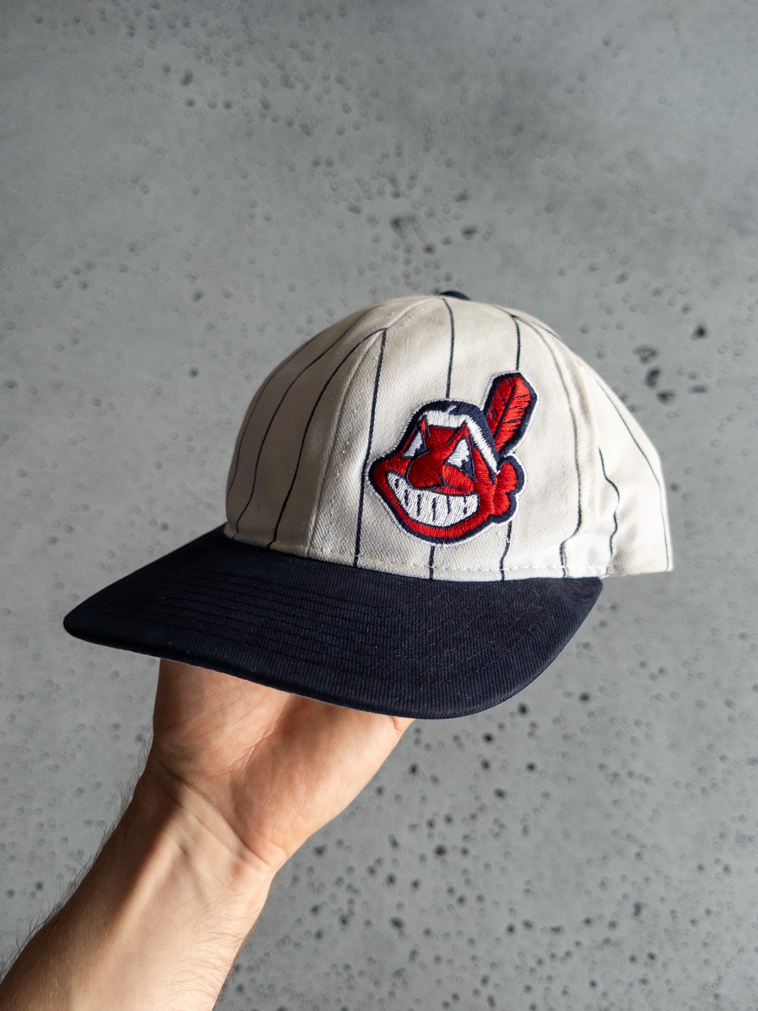 Vintage Cleveland Starter Velcro-Strapback Hat