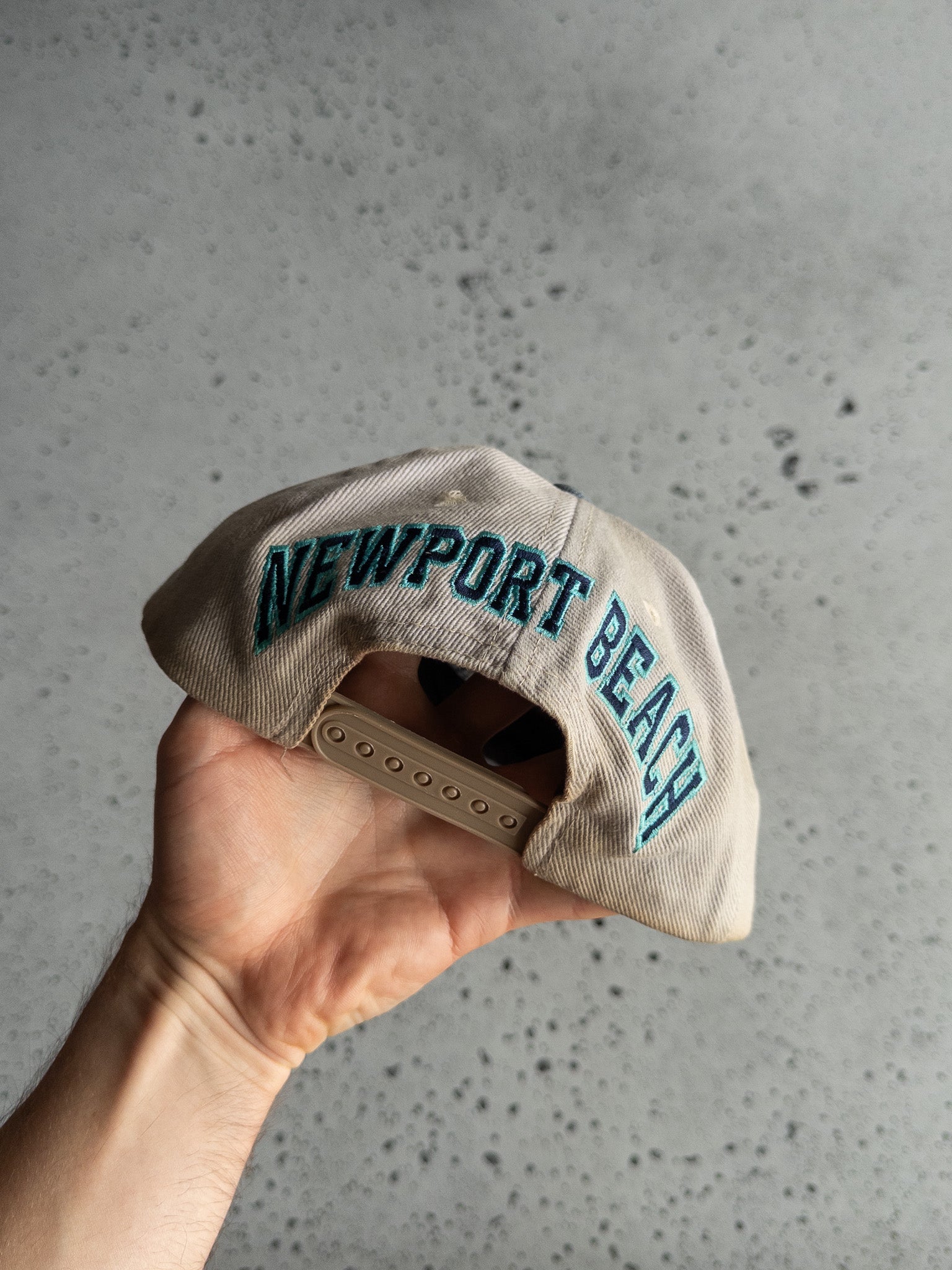 Vintage Hard Rock Newport Beach Snapback Hat