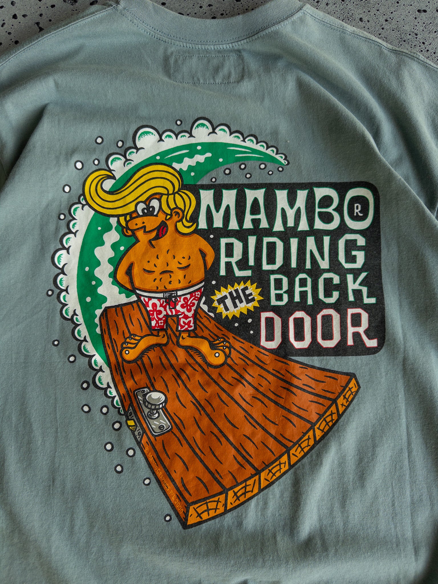 Vintage 2000 Mambo 'Riding The Back Door' Tee (XL)