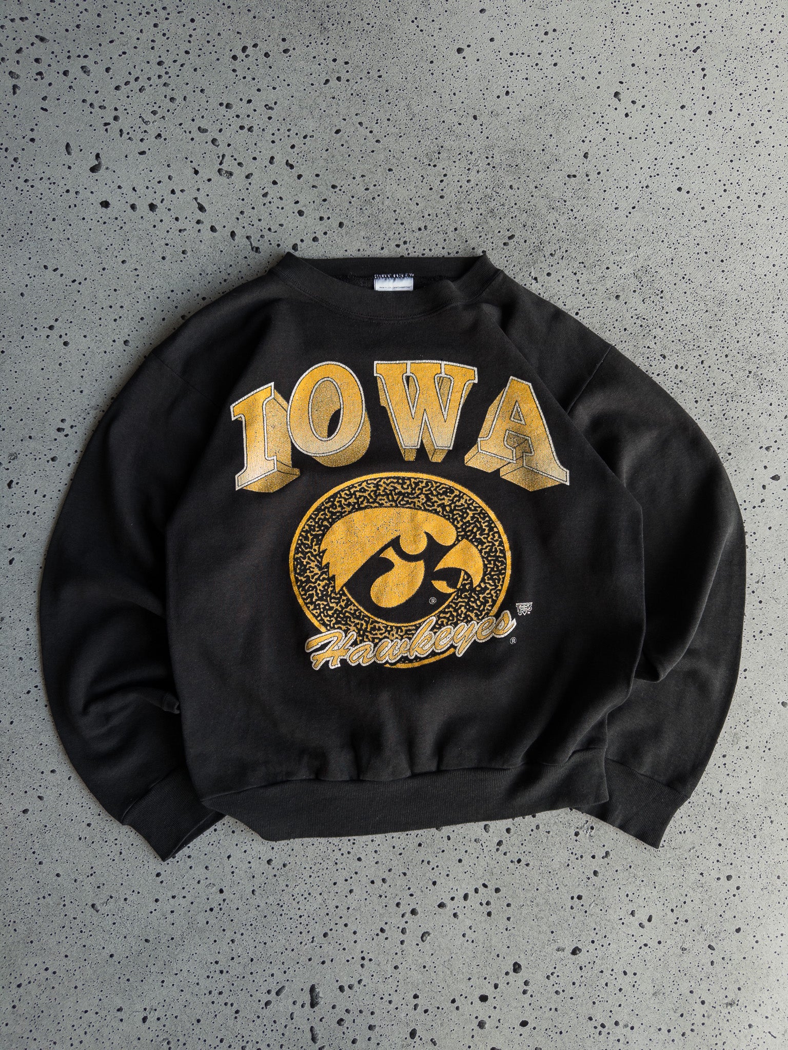 Vintage '90s Iowa Hawkeyes Sweatshirt (M)