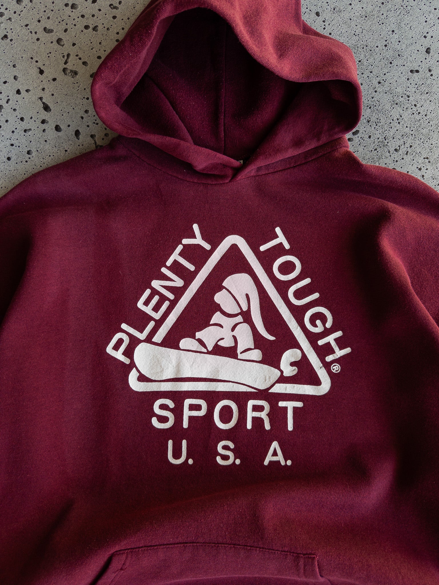 Vintage Plenty Tough Sport USA Hoodie (XL)