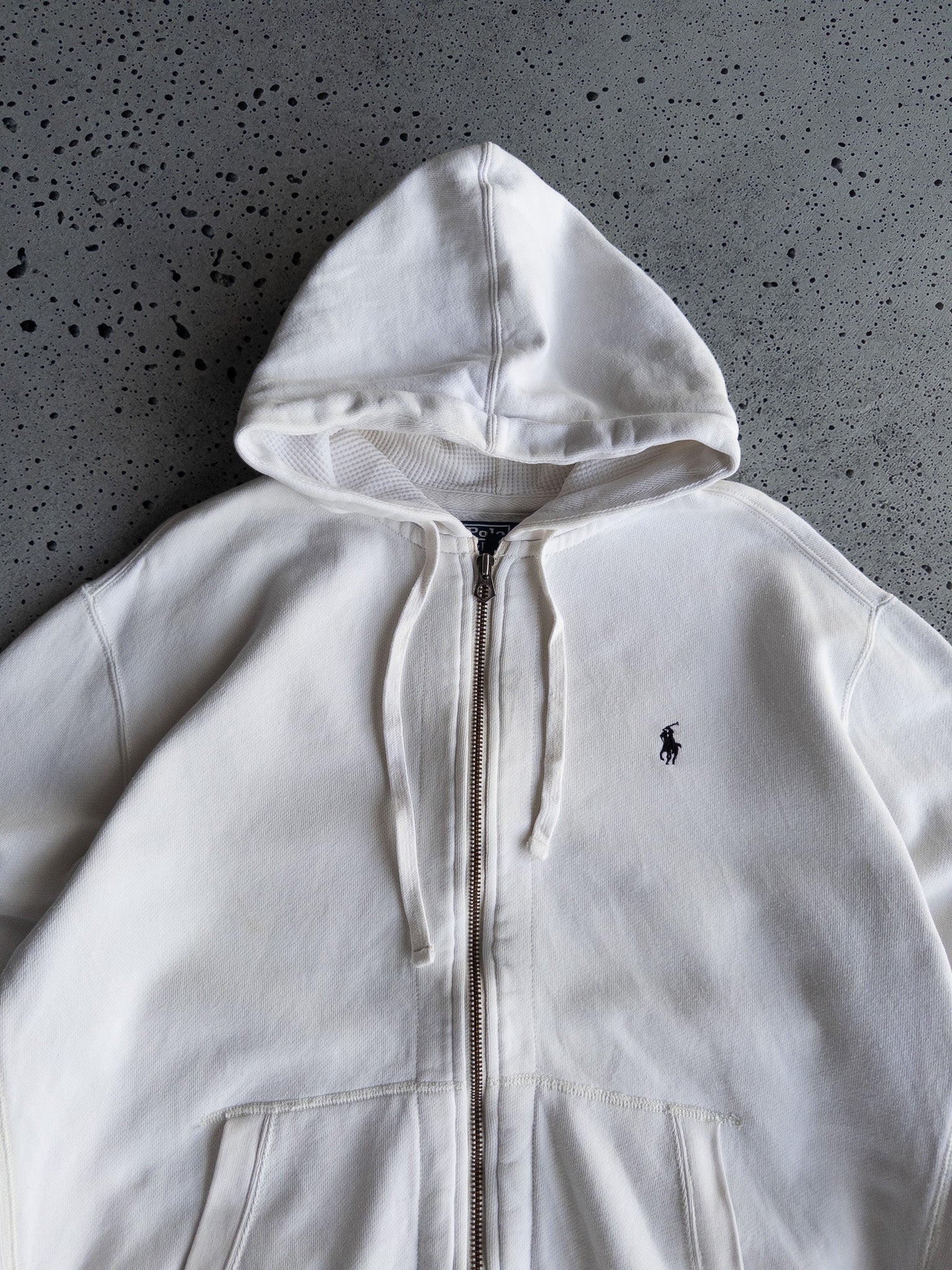 Vintage Polo Ralph Lauren Zip Hoodie (XL)