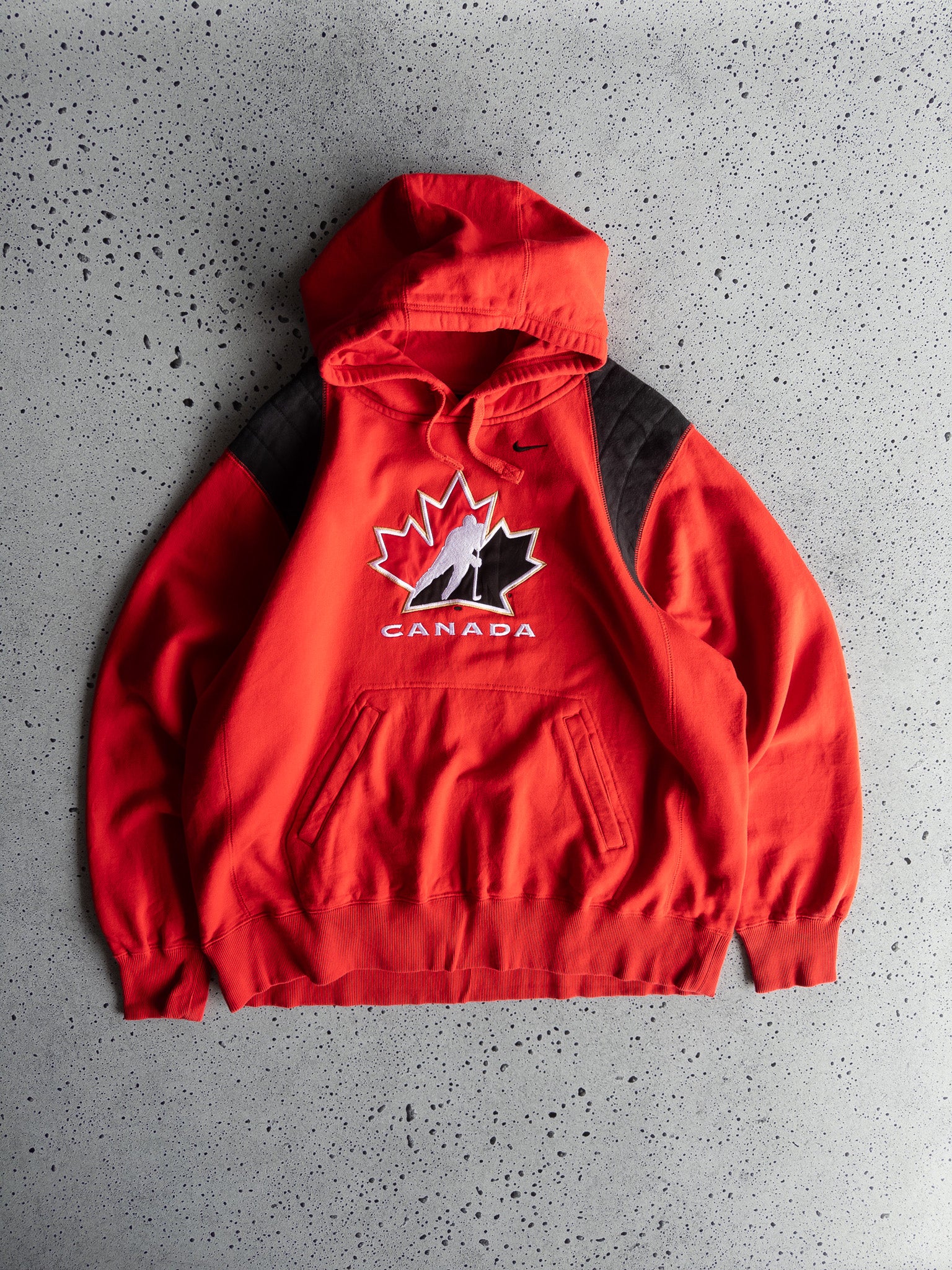 Vintage Canada Hockey Nike Hoodie (XL)