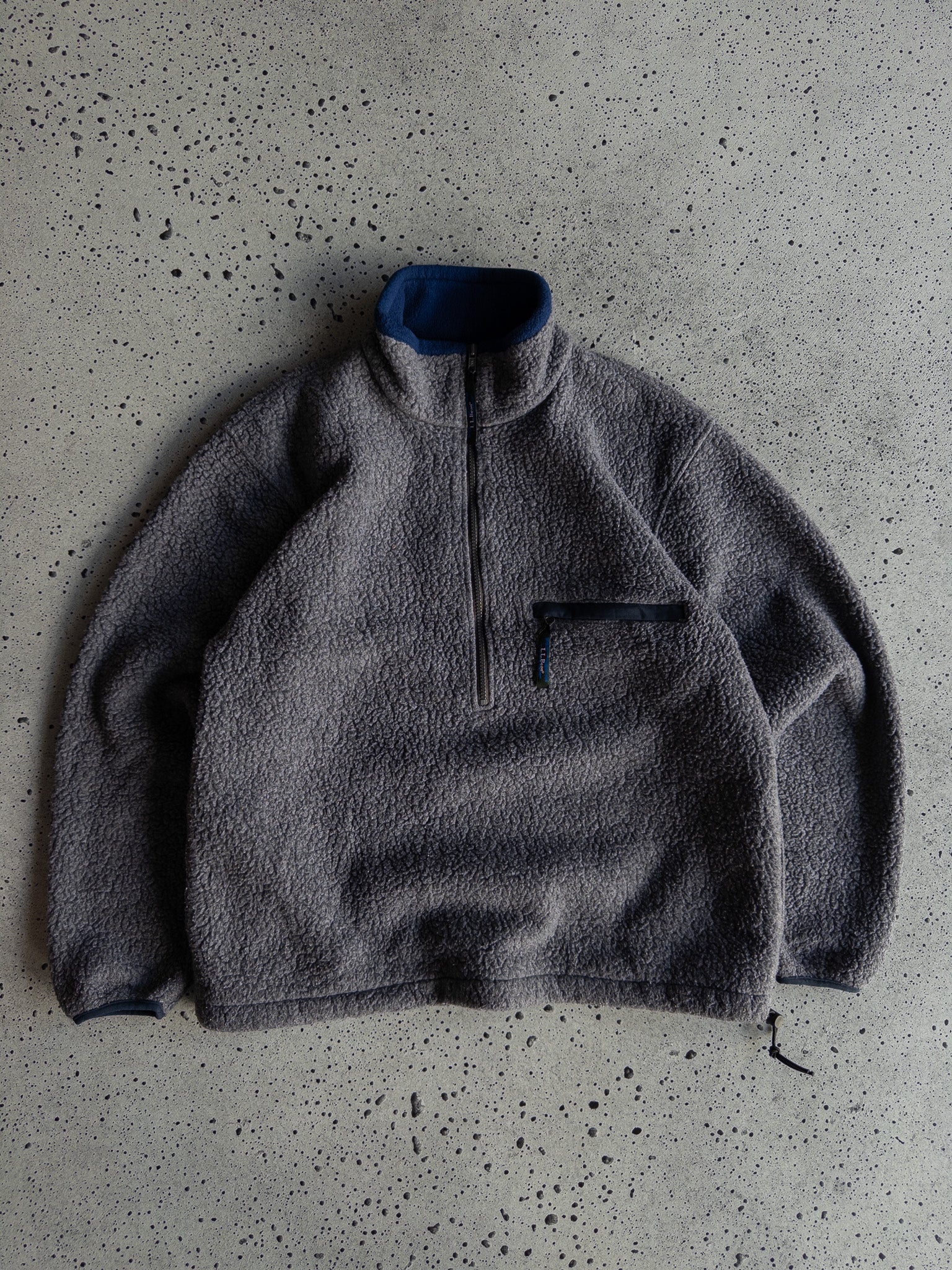 Vintage L.L.Bean Zip Fleece Sweatshirt (L)