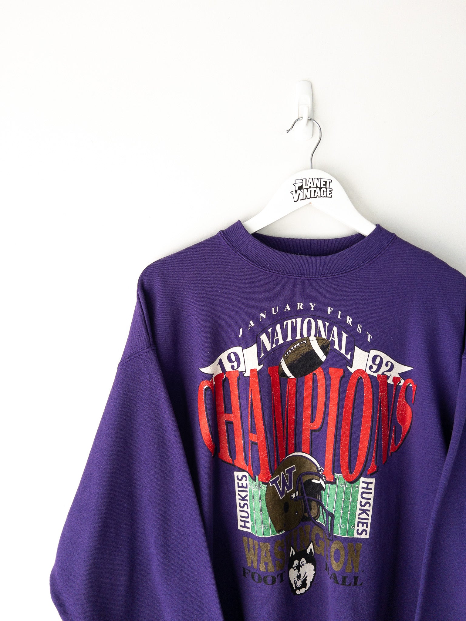 Vintage Washington Huskies 1992 Champions Sweatshirt (XL)
