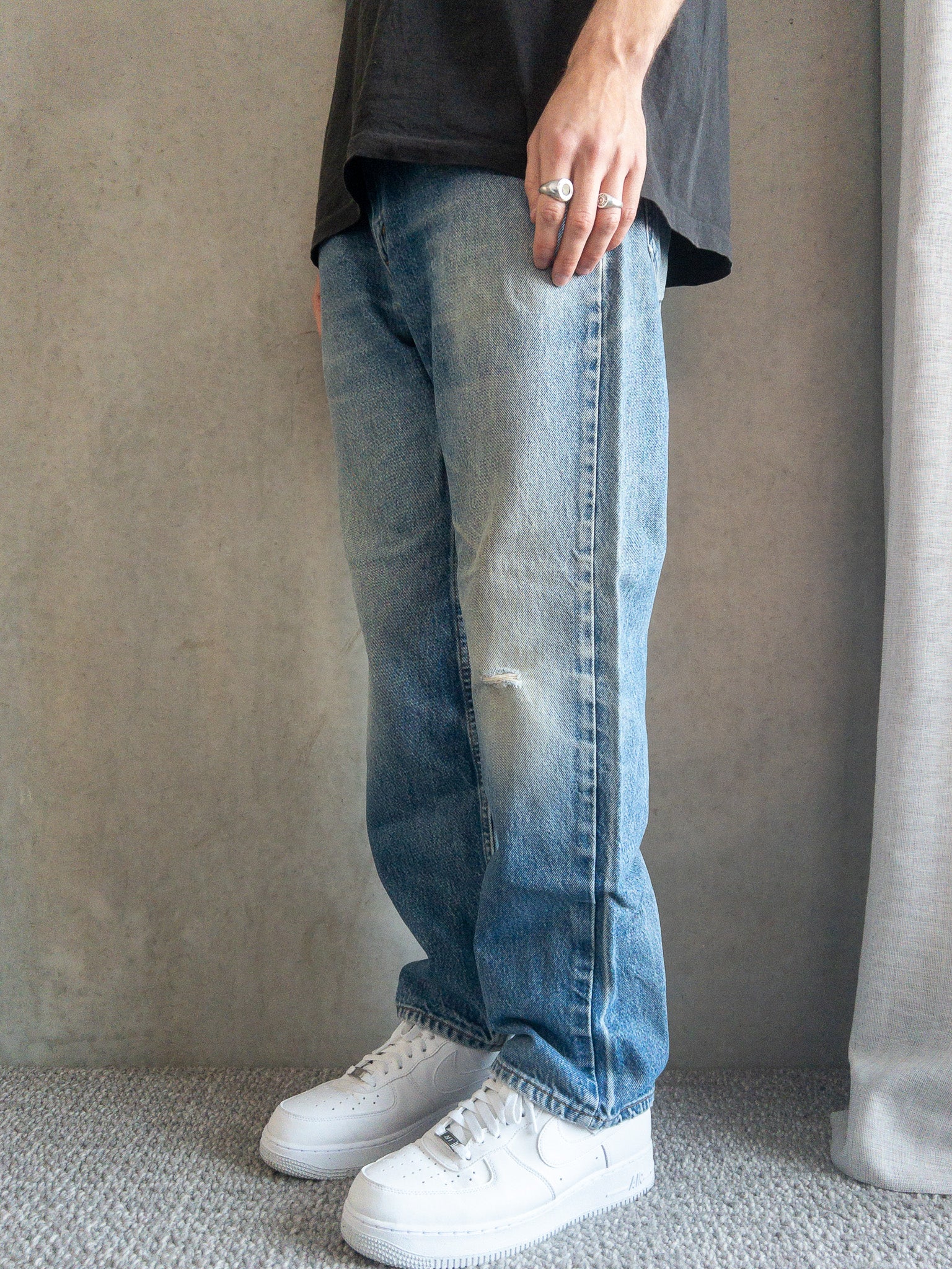 Vintage Levis 505 Denim Jeans (W34)