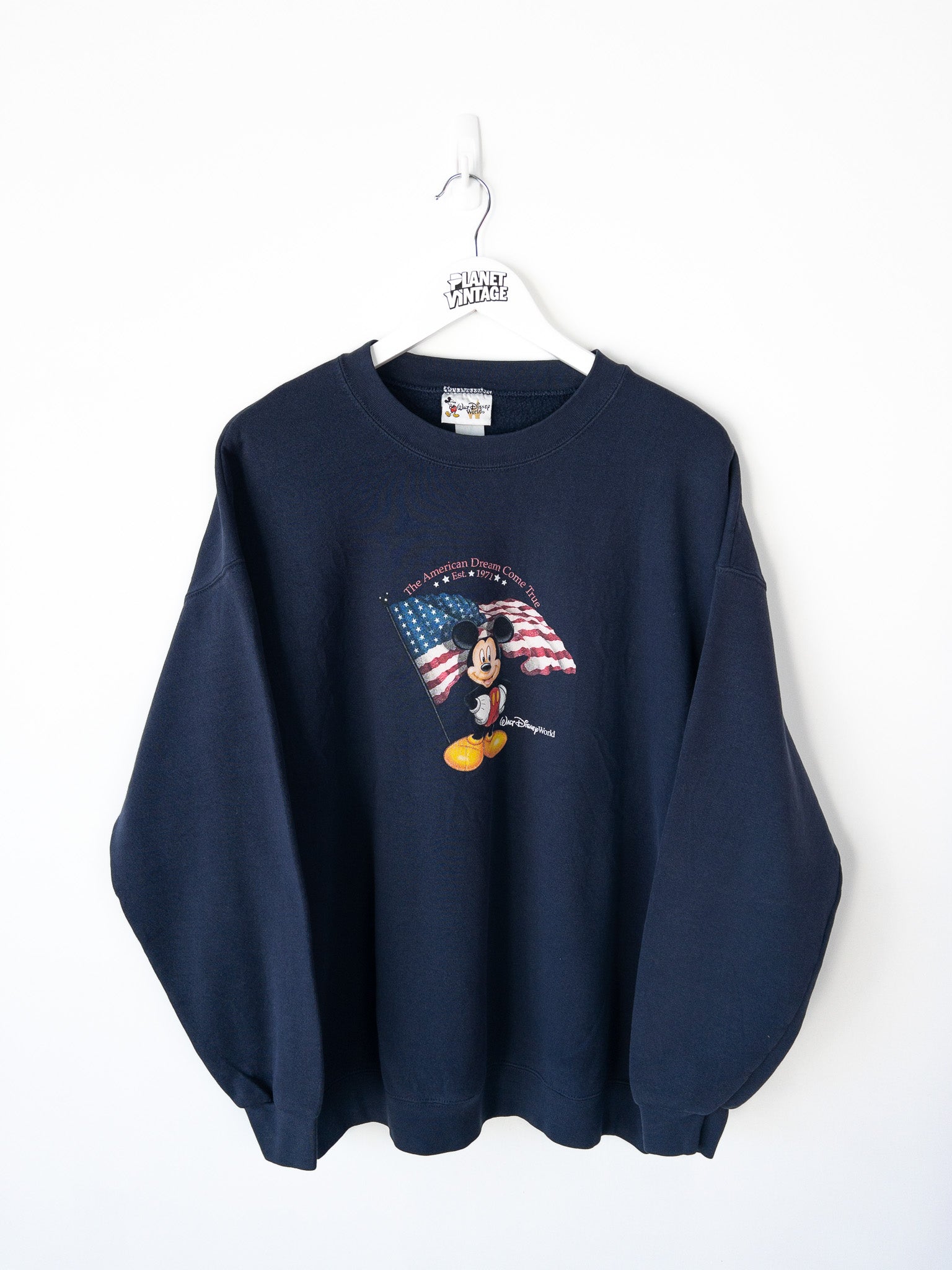 Vintage Mickey Walt Disney World Sweatshirt (XL)