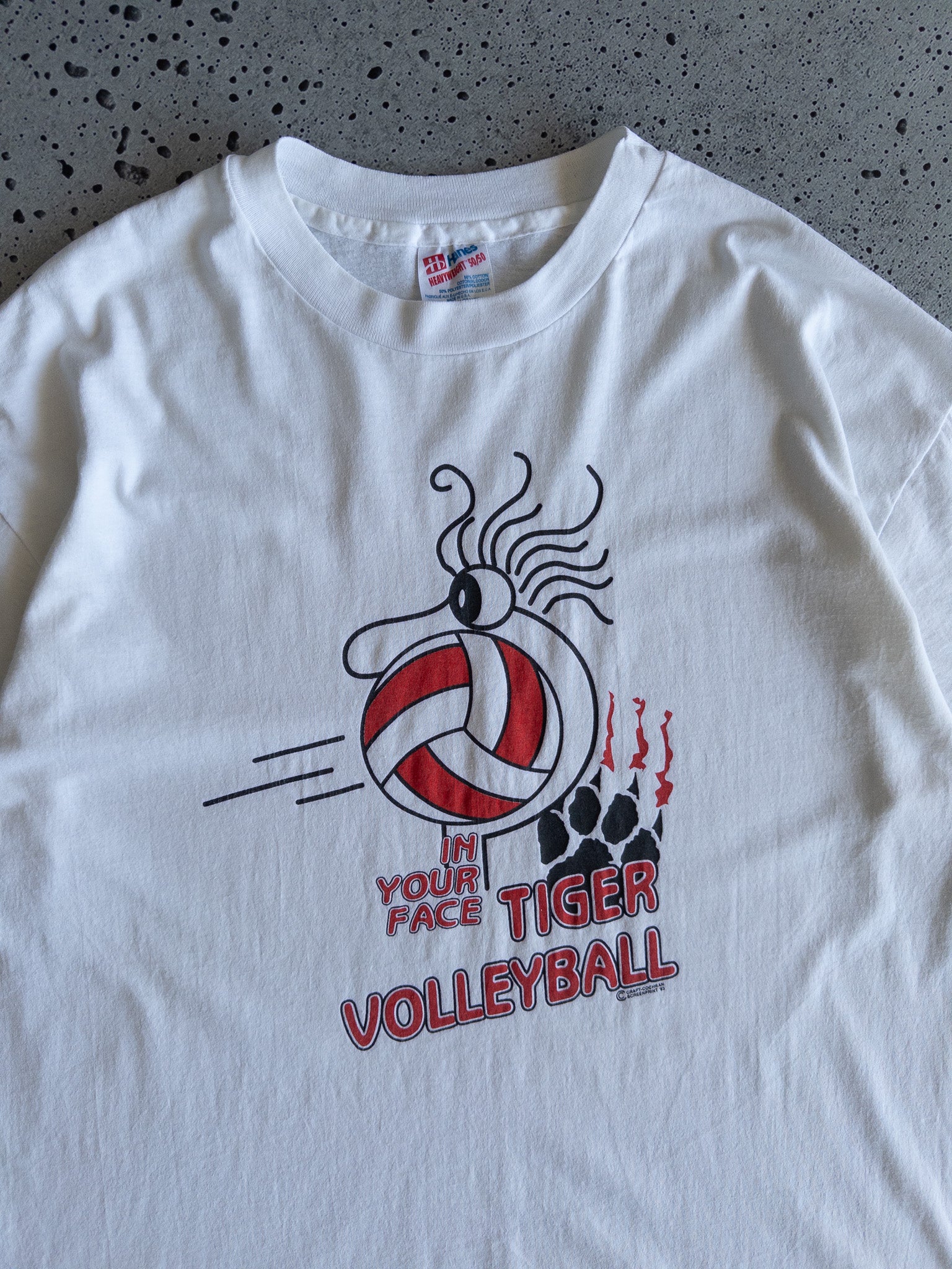 Vintage Tiger Volleyball 1993 Tee (XL)