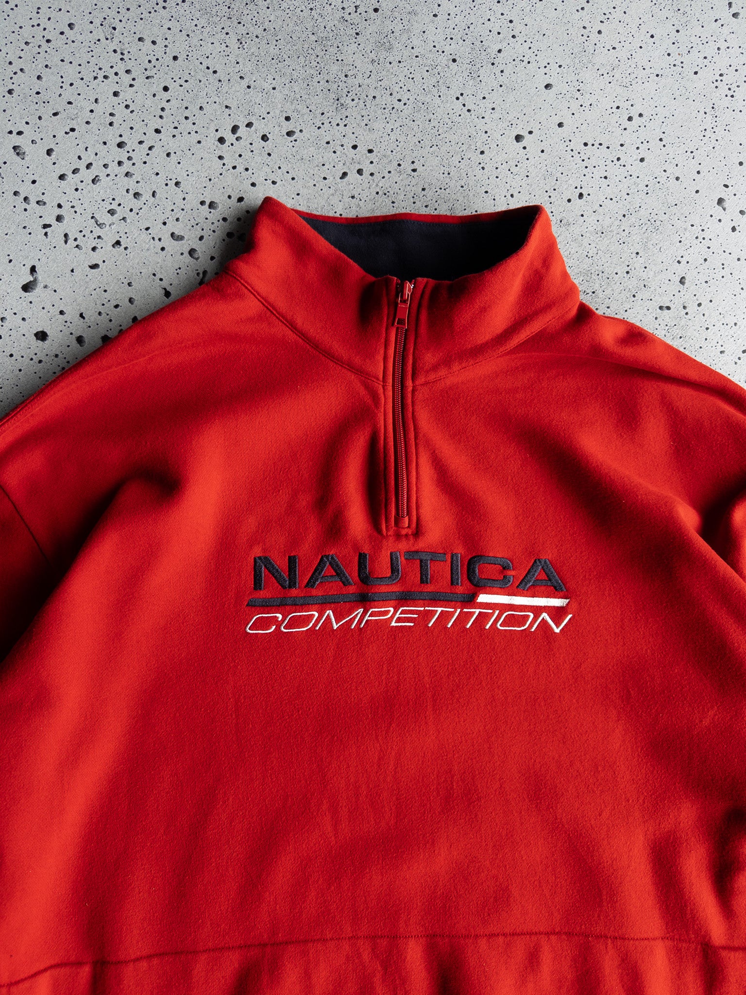 Vintage Nautica Quarter Zip Sweatshirt (XXXL)