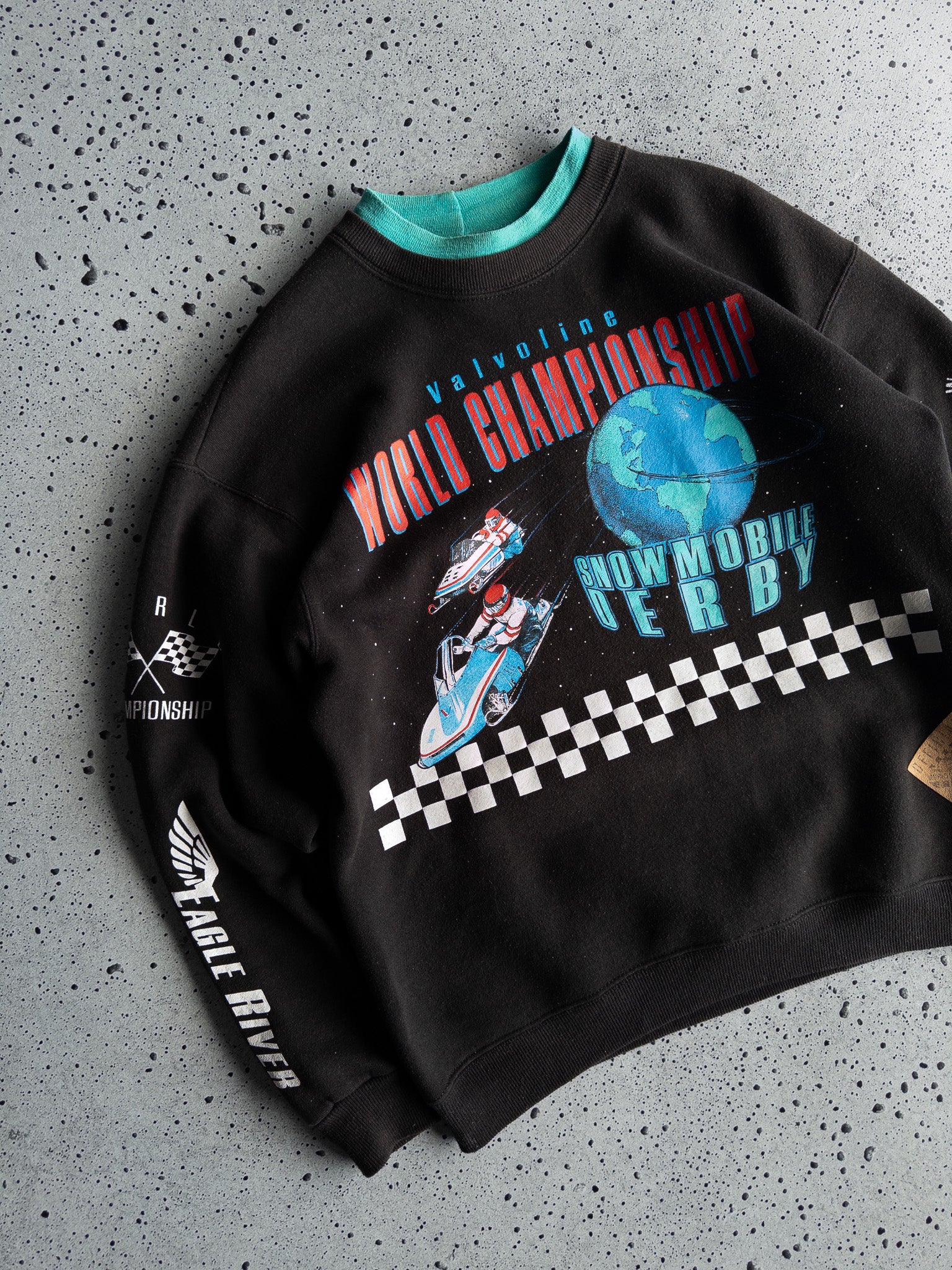 Vintage Snowmobile Derby Sweatshirt (M)