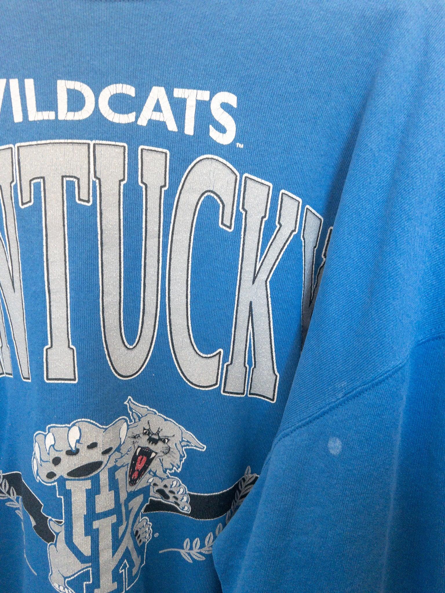 Vintage Kentucky Wildcats Sweatshirt (XL) - Planet Vintage Store