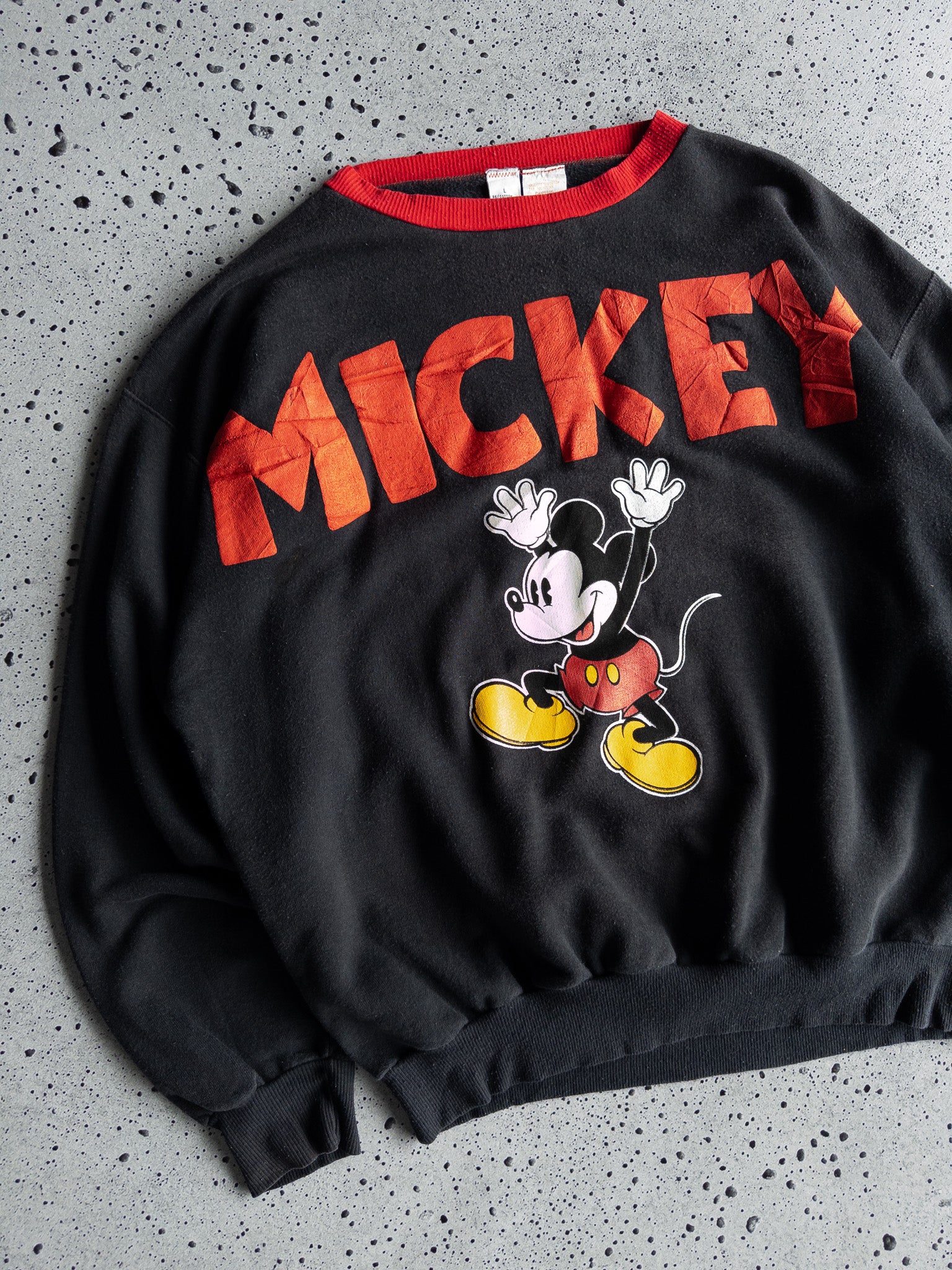 Vintage Mickey Mouse Sweatshirt (L)