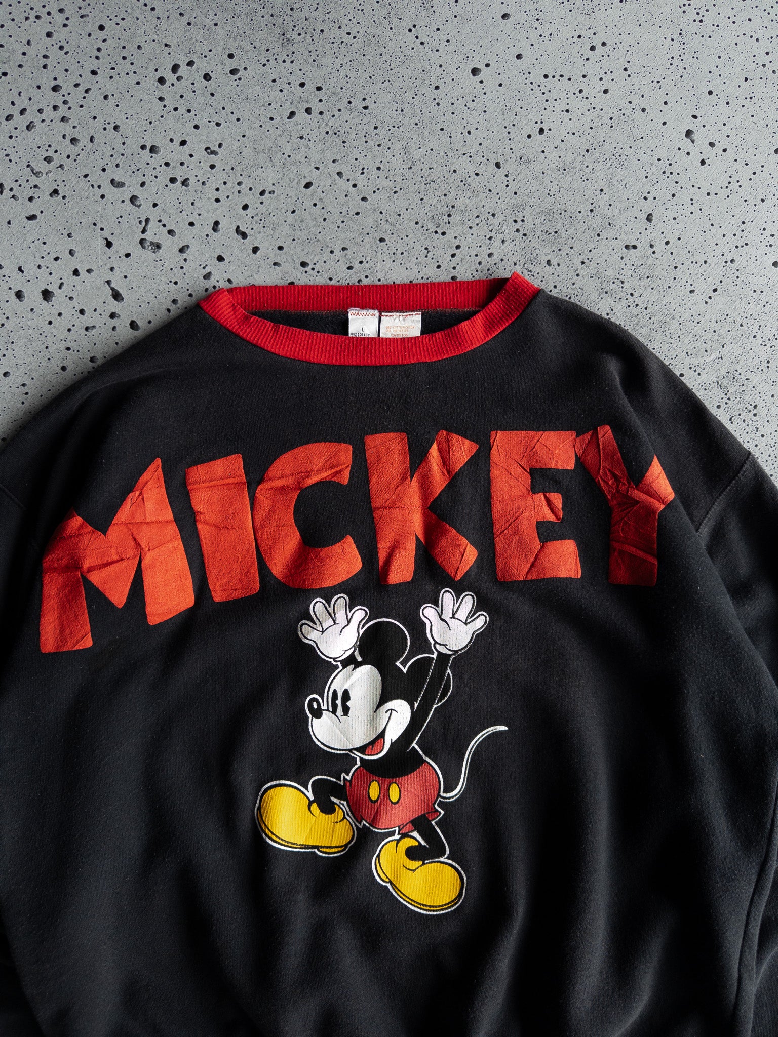 Vintage Mickey Mouse Sweatshirt (L)