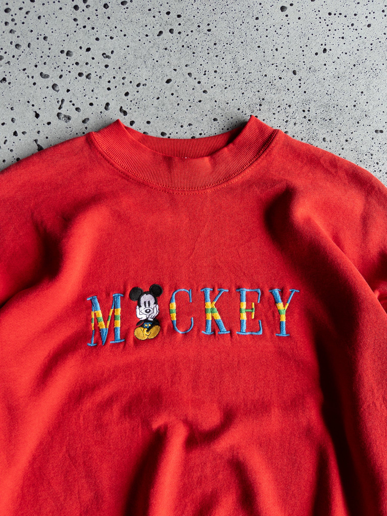 Vintage Mickey Mouse Sweatshirt (L)