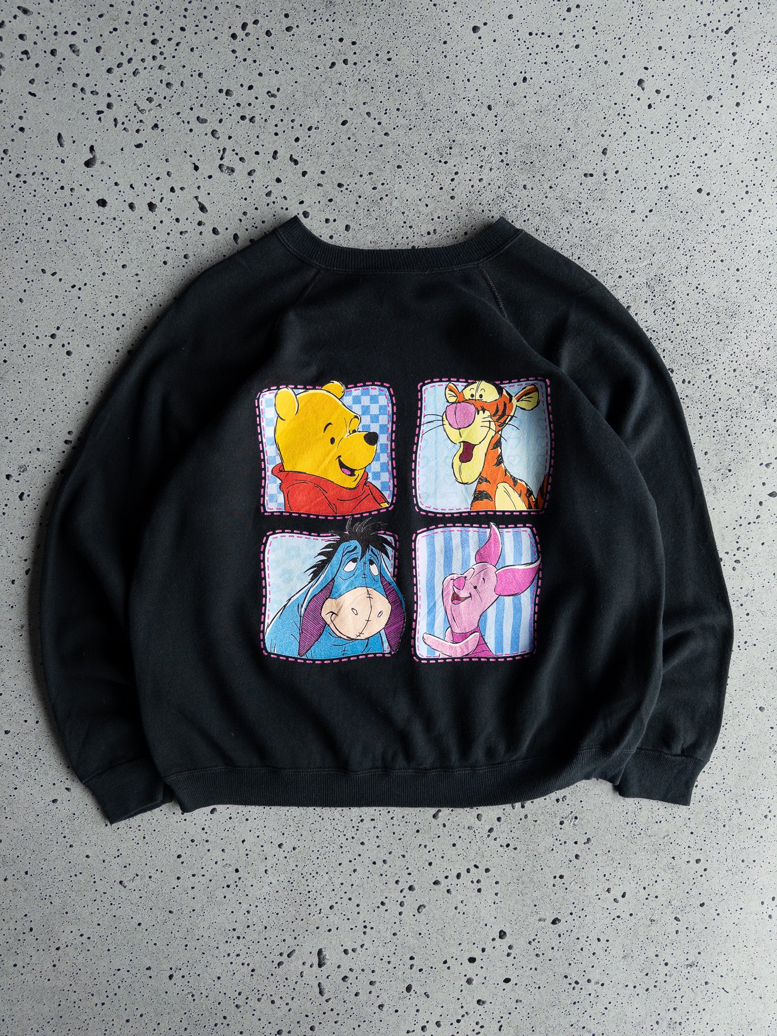 Vintage Pooh, Tigger, Eeyore & Piglet Sweatshirt (L)