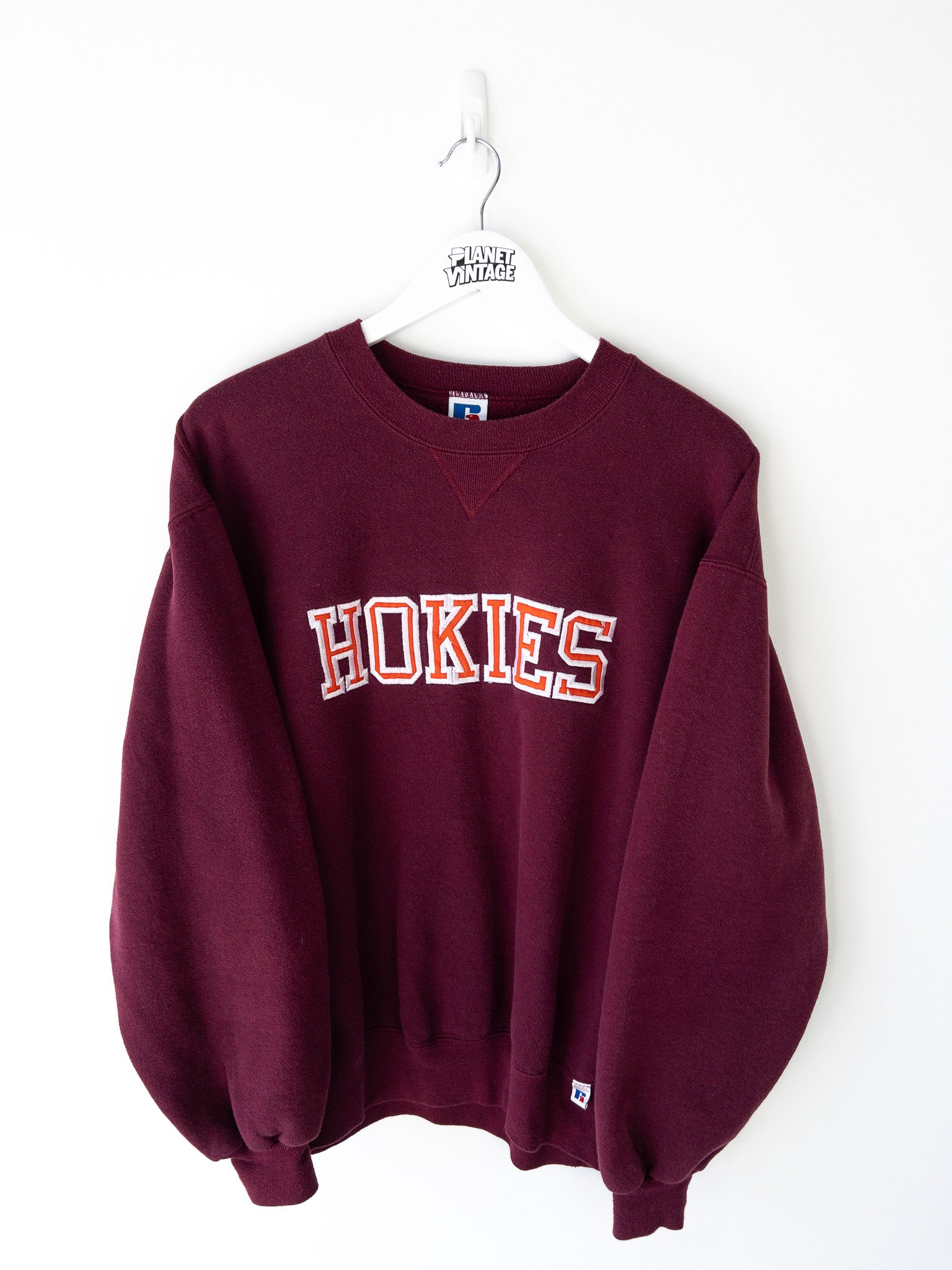 Vintage Virginia Tech Hokies Sweatshirt (L)