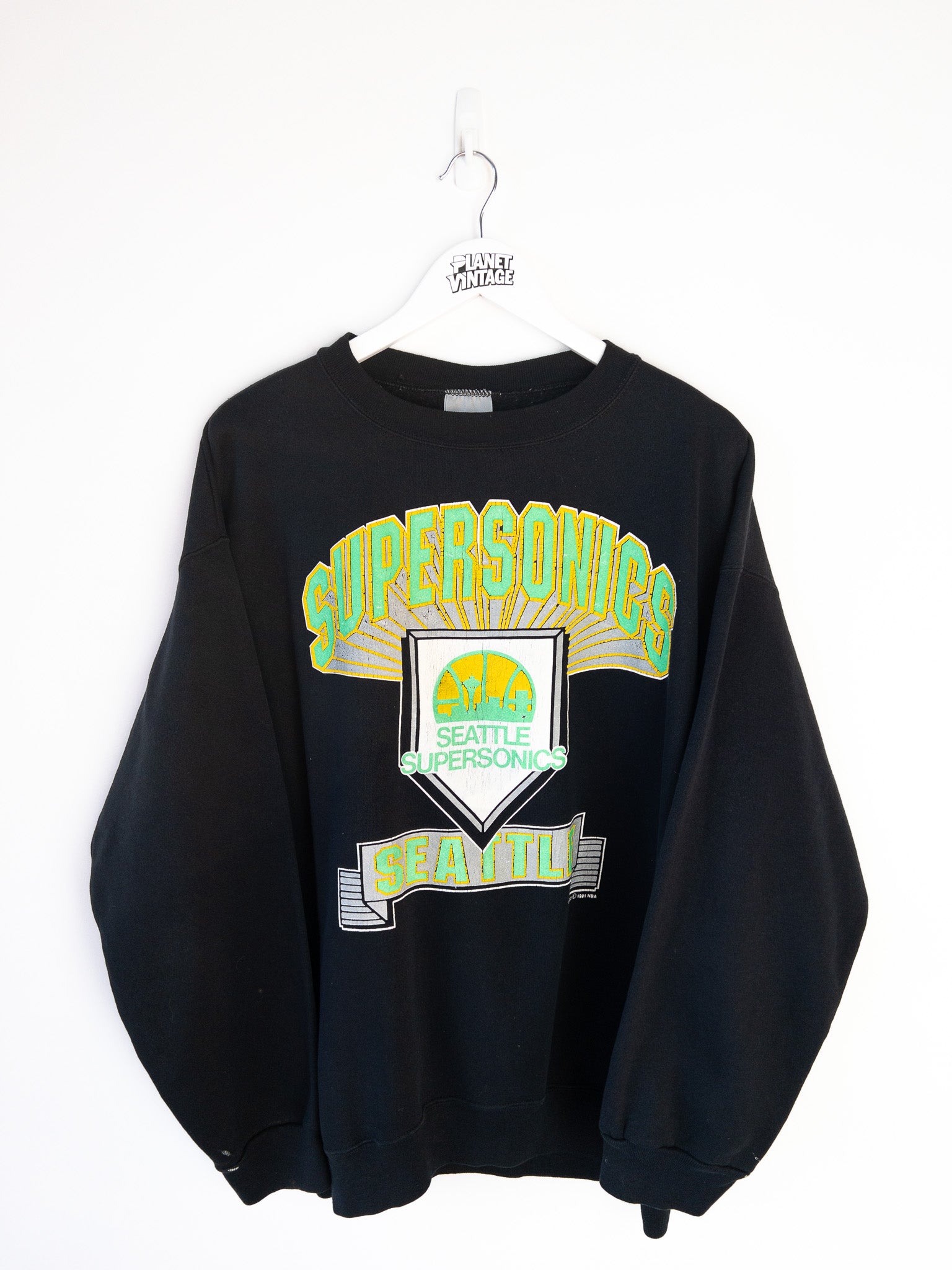 Vintage Seattle Supersonics 1991 Sweatshirt (XXL)
