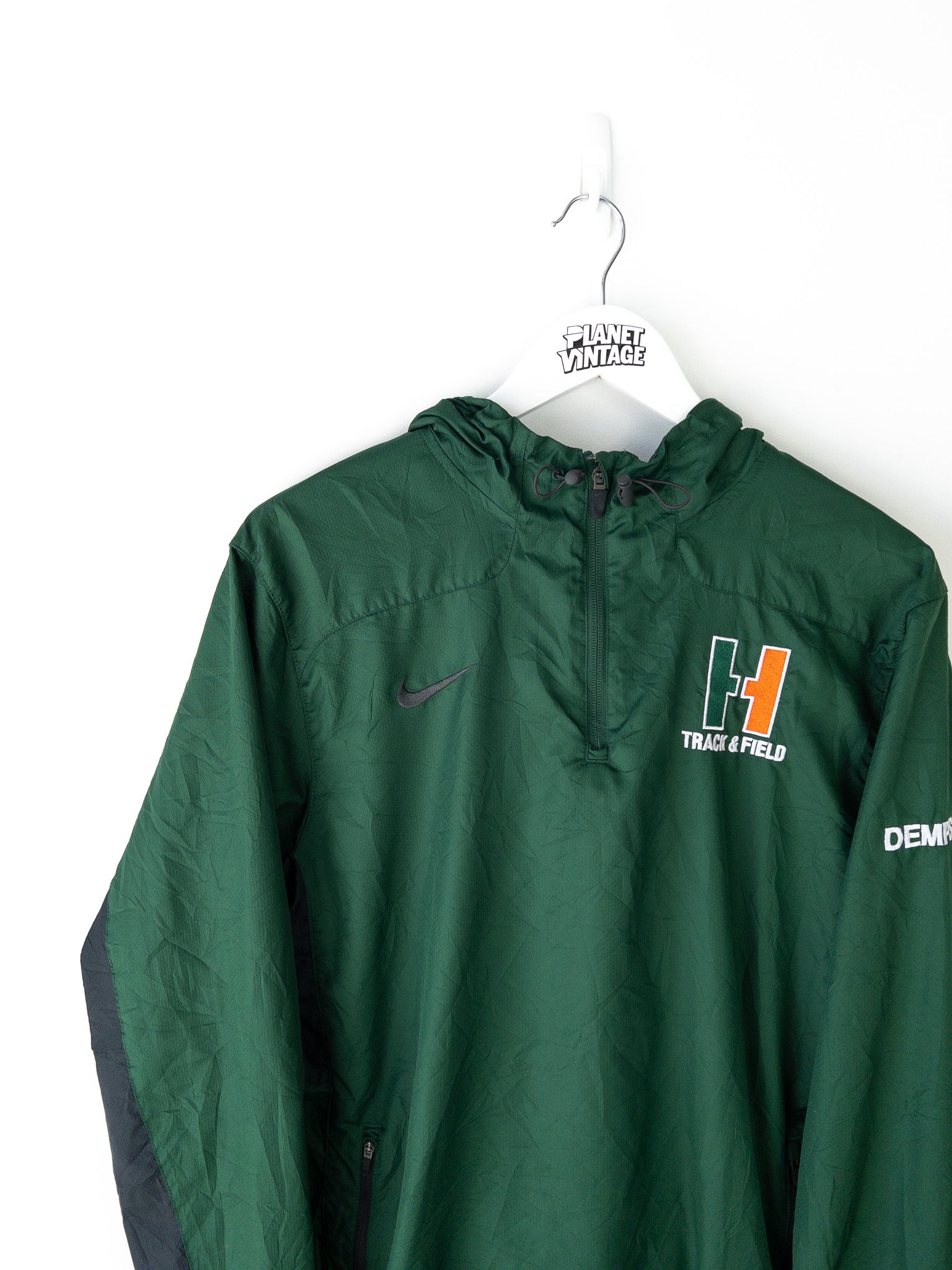 Vintage Miami Hurricanes Track & Field Nike Sweatshirt (L)