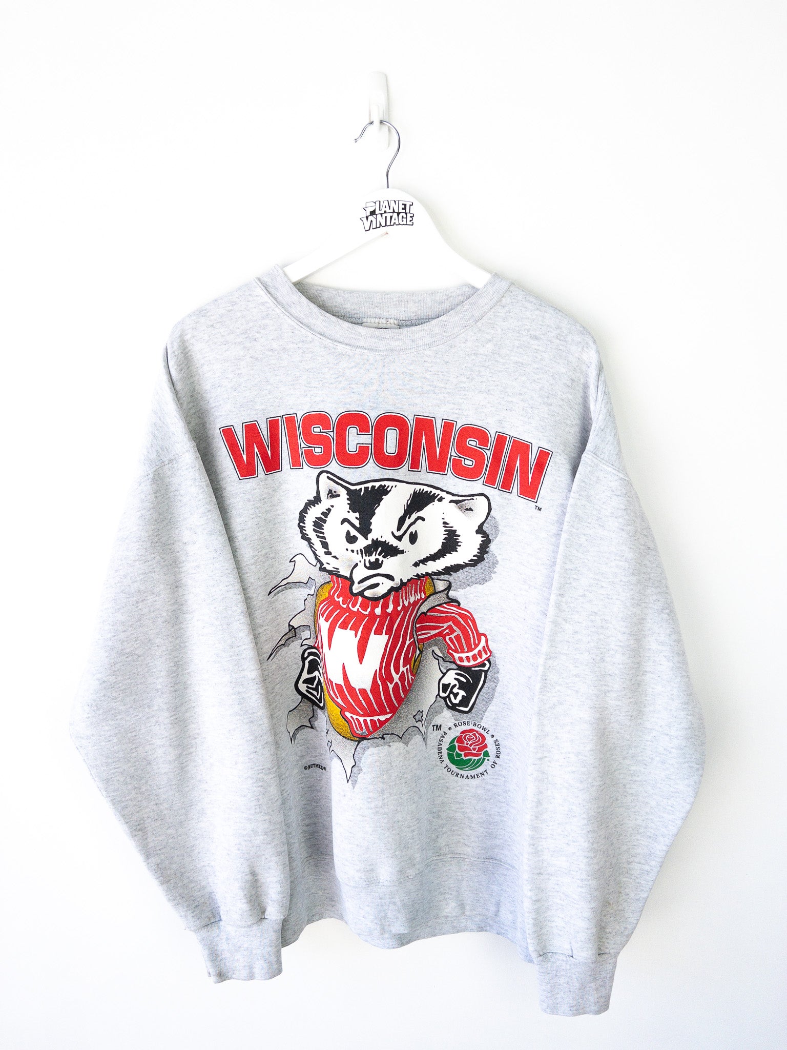 Vintage Wisconsin Badgers Sweatshirt (XL)