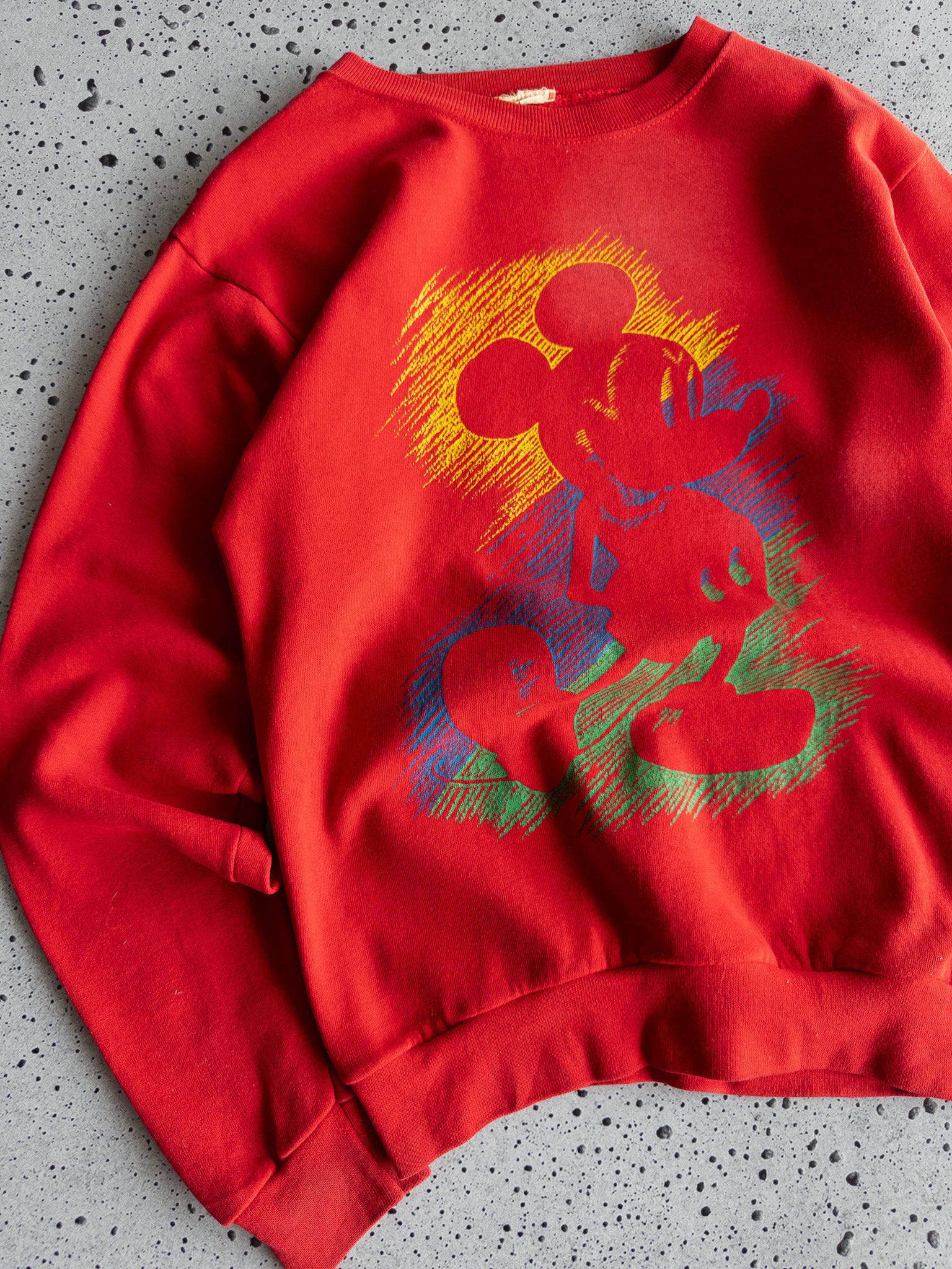 Vintage Mickey Mouse Sweatshirt (M)