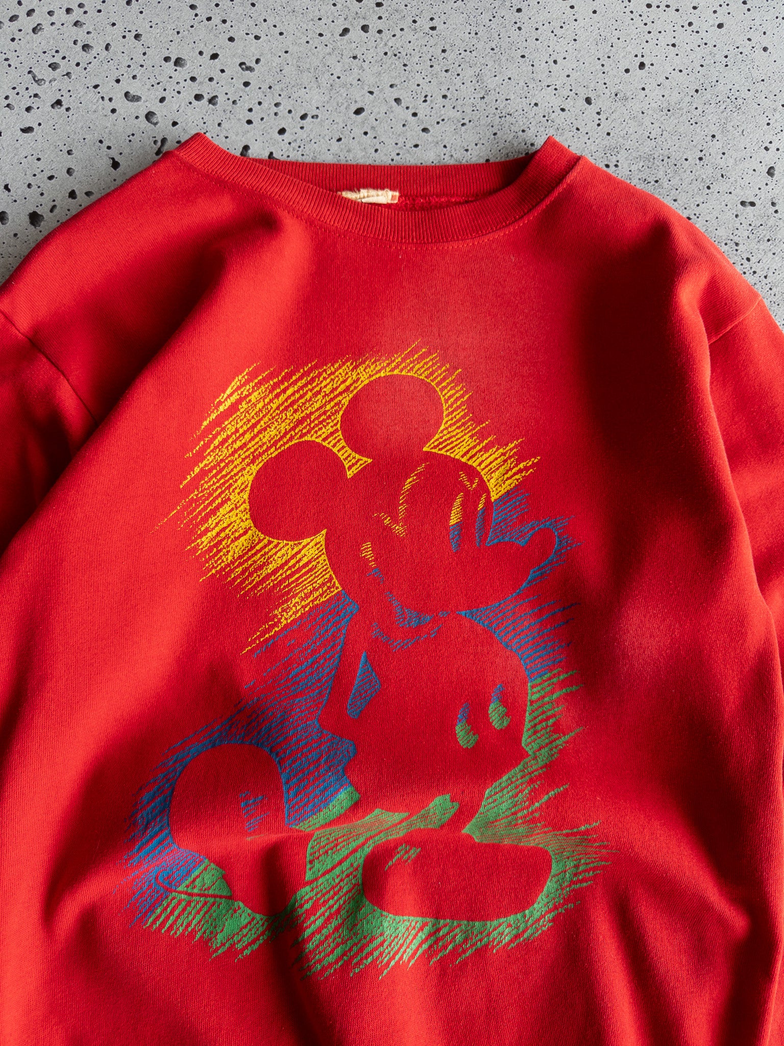 Vintage Mickey Mouse Sweatshirt (M)