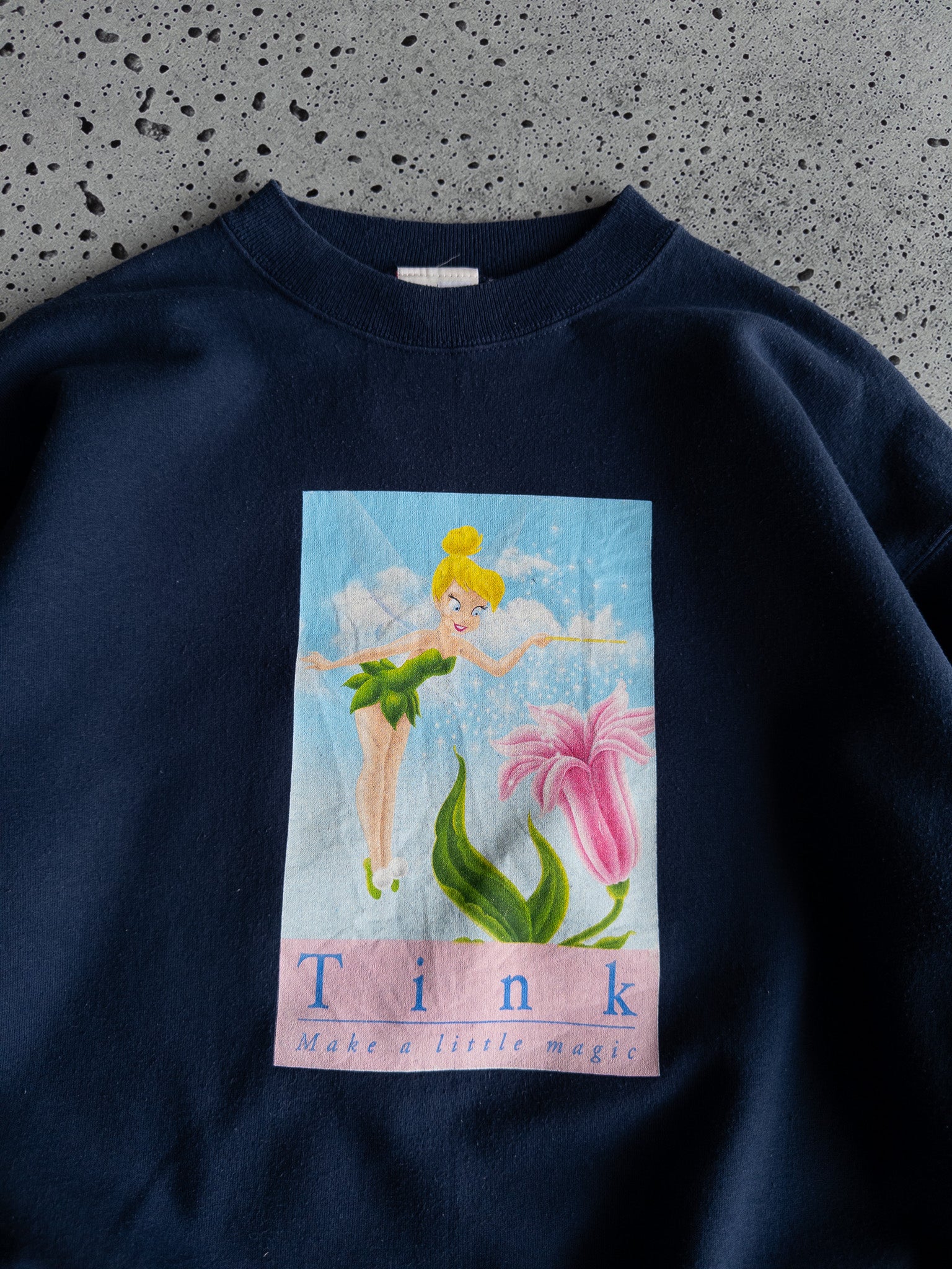 Vintage Tinker Bell Sweatshirt (M)