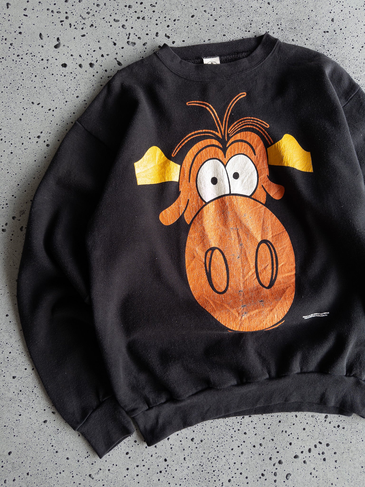 Vintage Bullwinkle J. Moose 1993 Sweatshirt (XL)