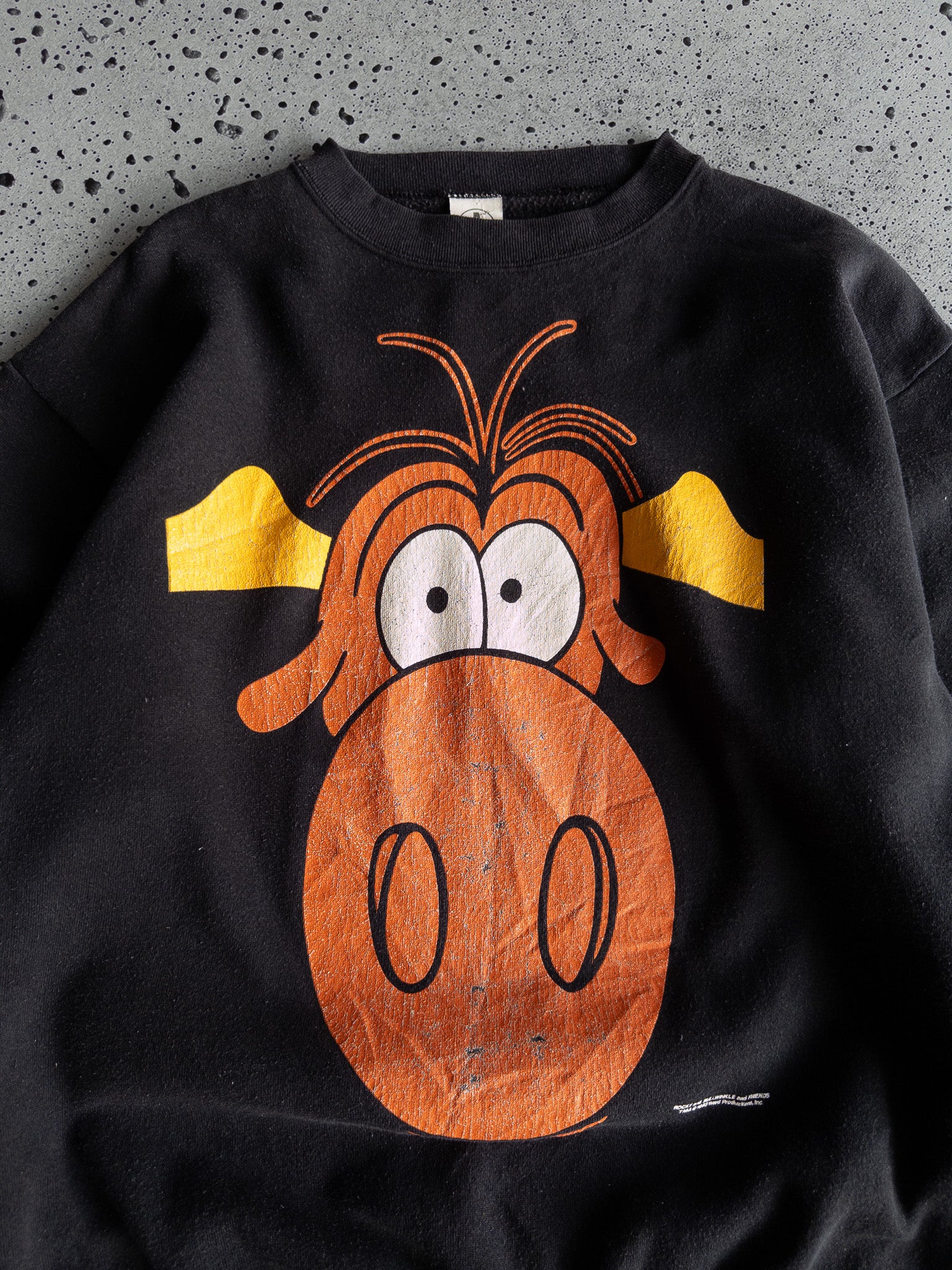 Vintage Bullwinkle J. Moose 1993 Sweatshirt (XL)