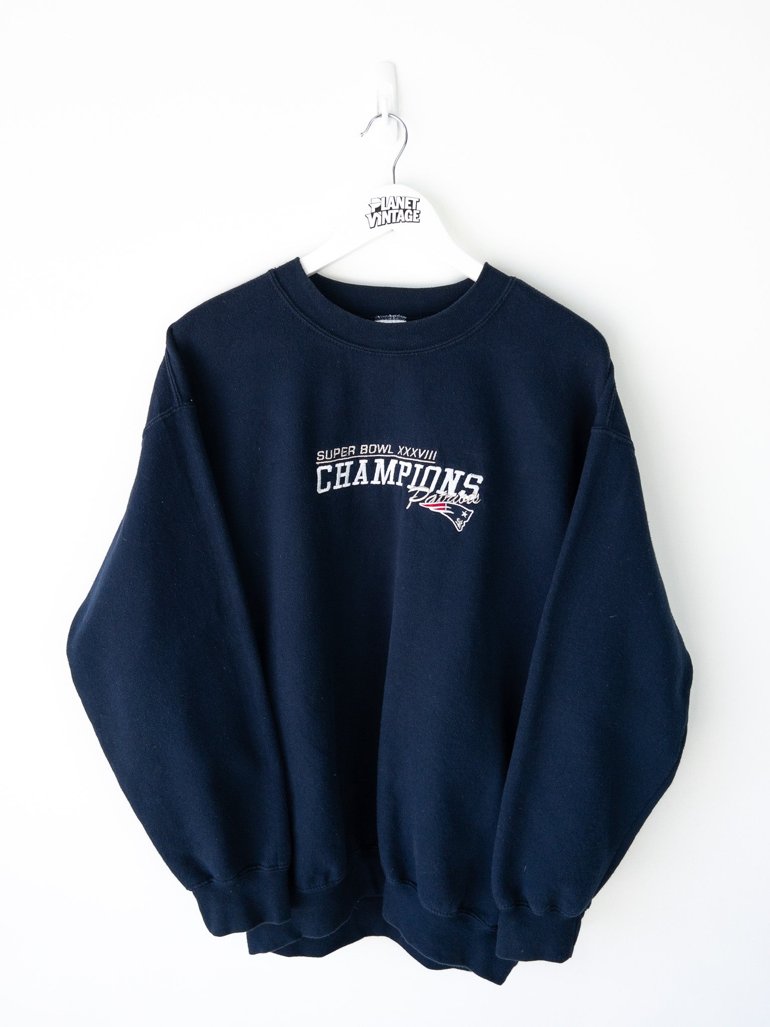 Vintage New England Patriots Sweatshirt (L)