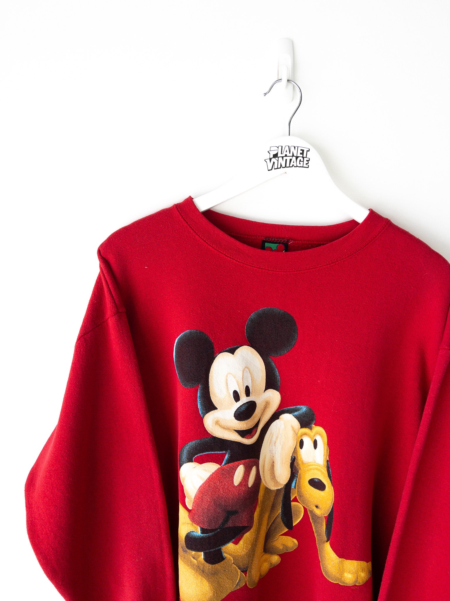 Vintage Mickey & Pluto Sweatshirt (M)