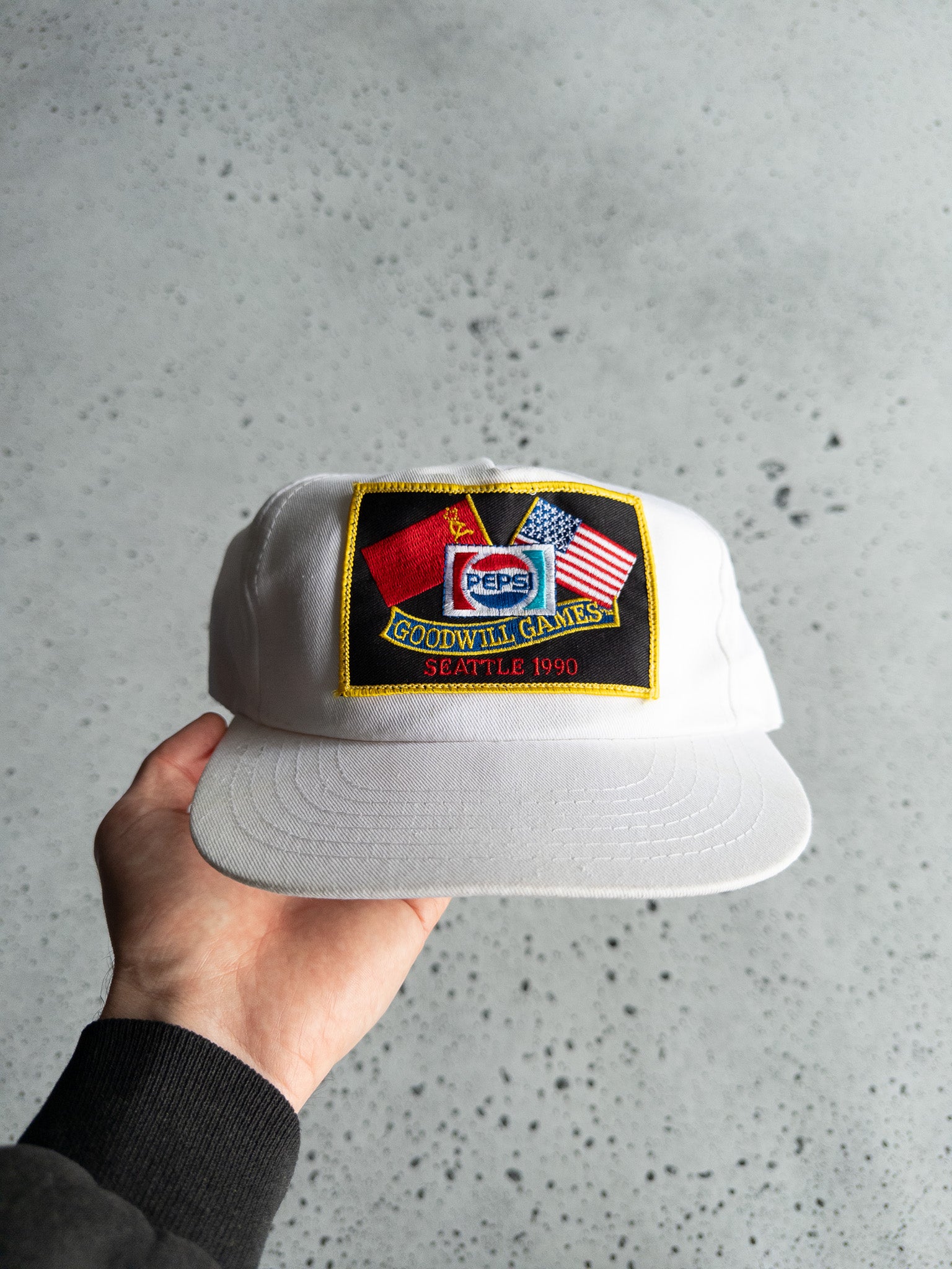 Vintage Goodwill Games Seattle 1990 Snapback Hat