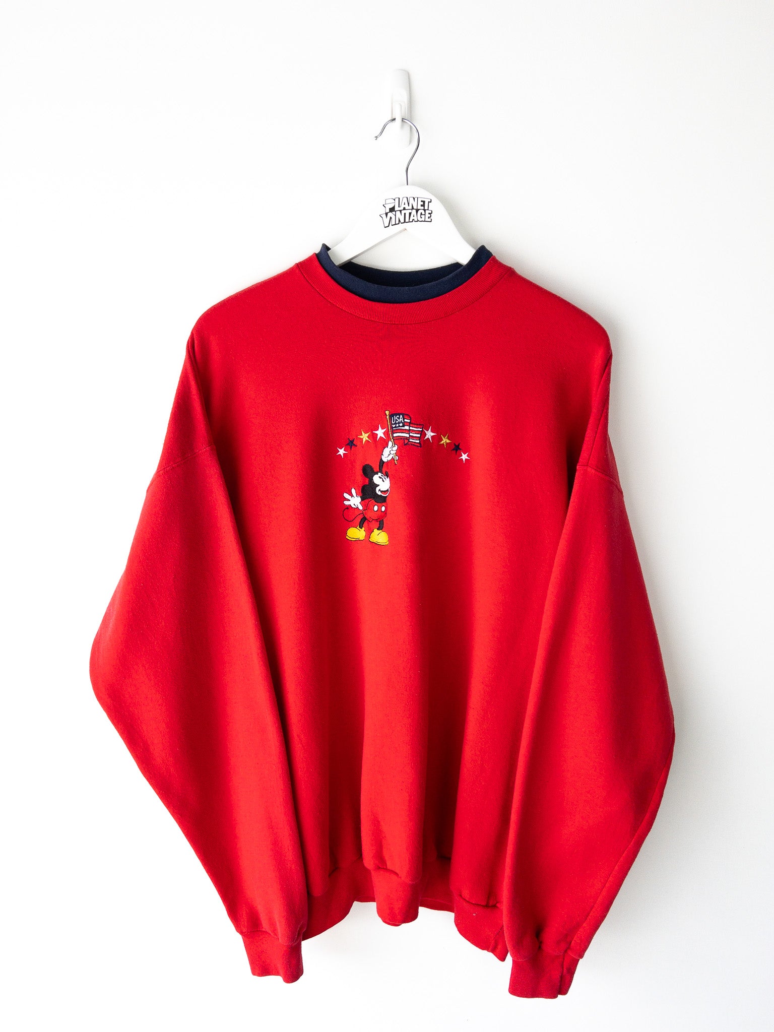 Vintage Mickey Mouse Sweatshirt (XL)