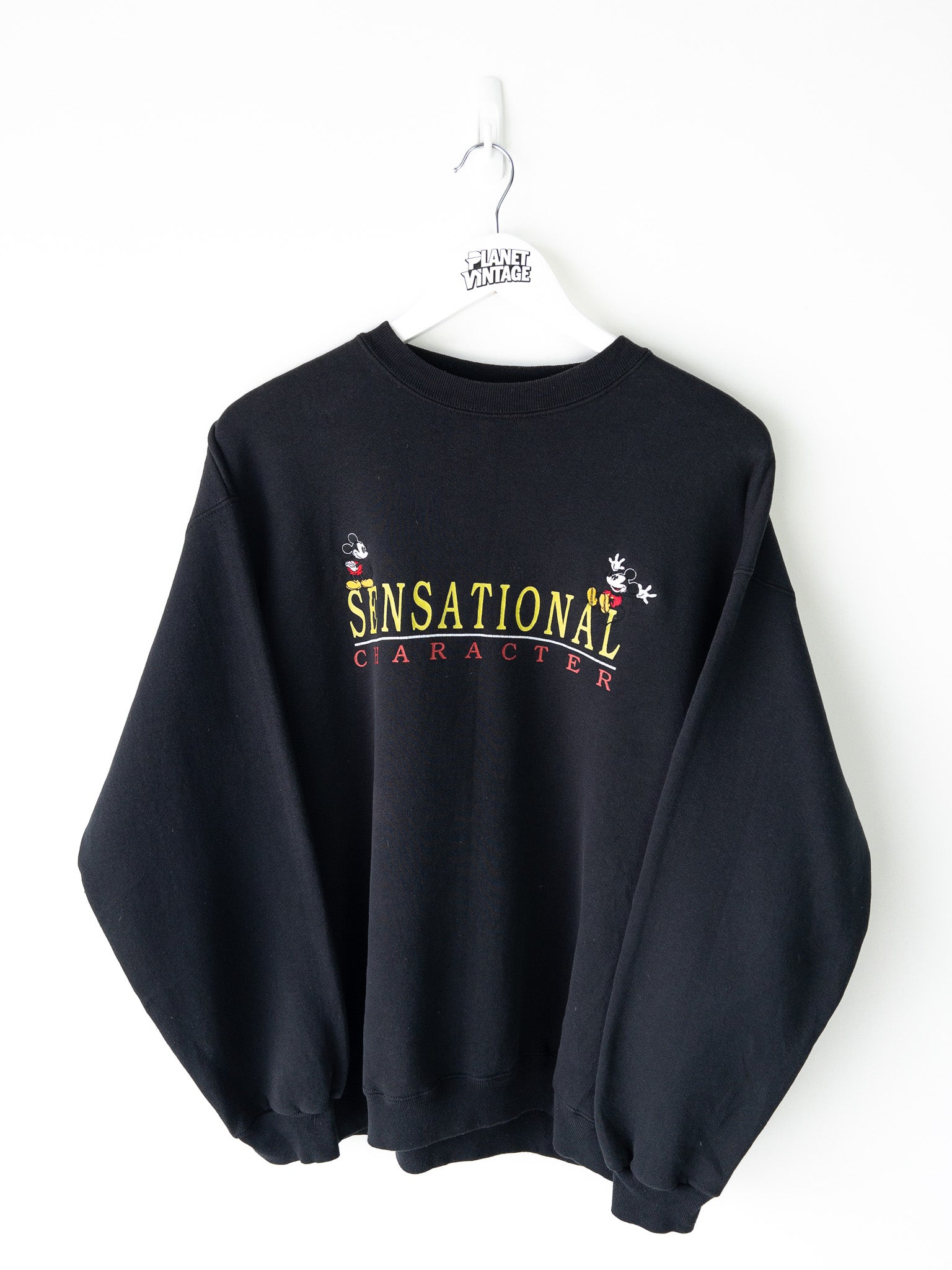 Vintage Mickey 'Sensational Character' Sweatshirt (M)