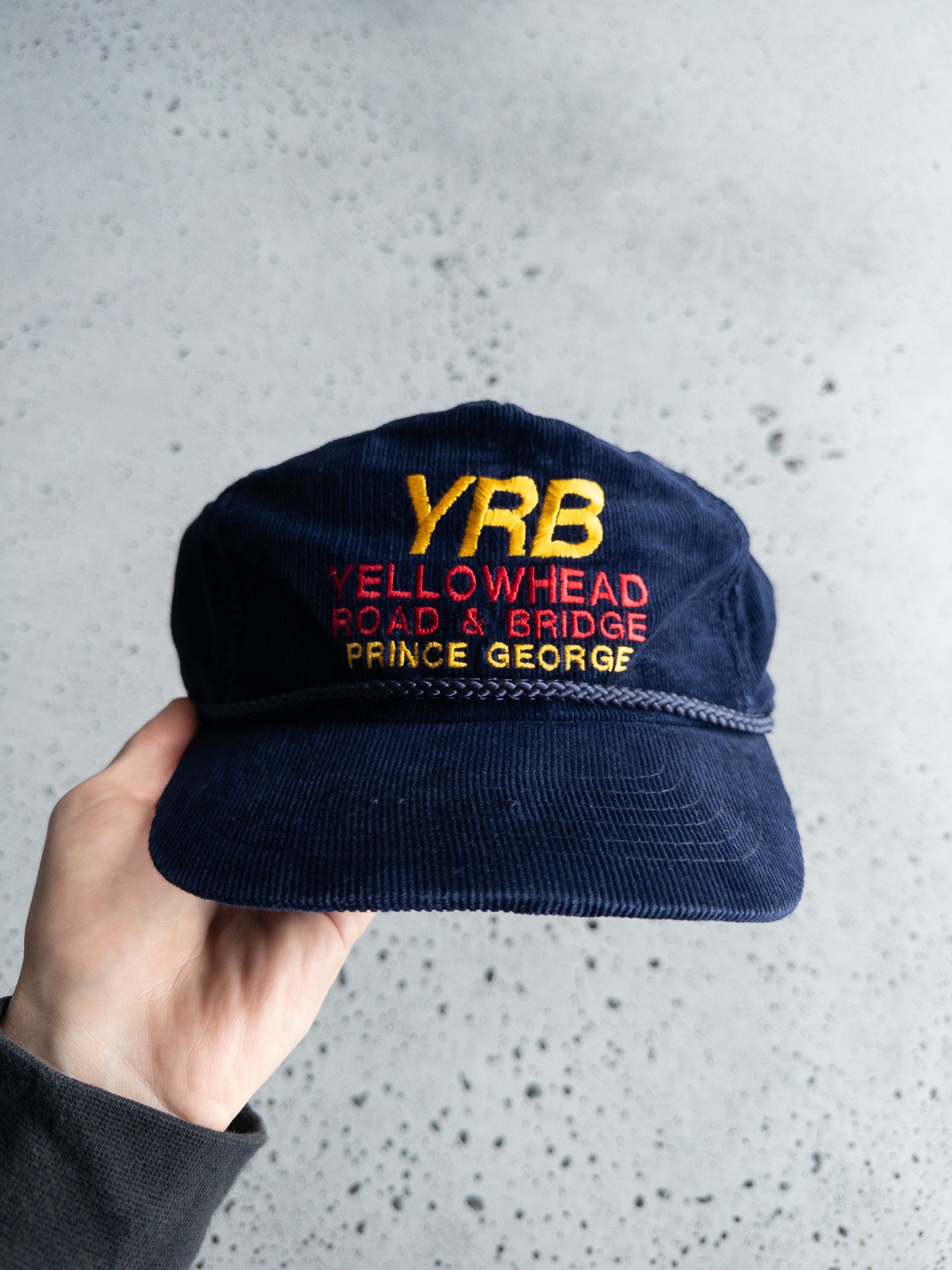 Vintage YRB Cord Rope Hat