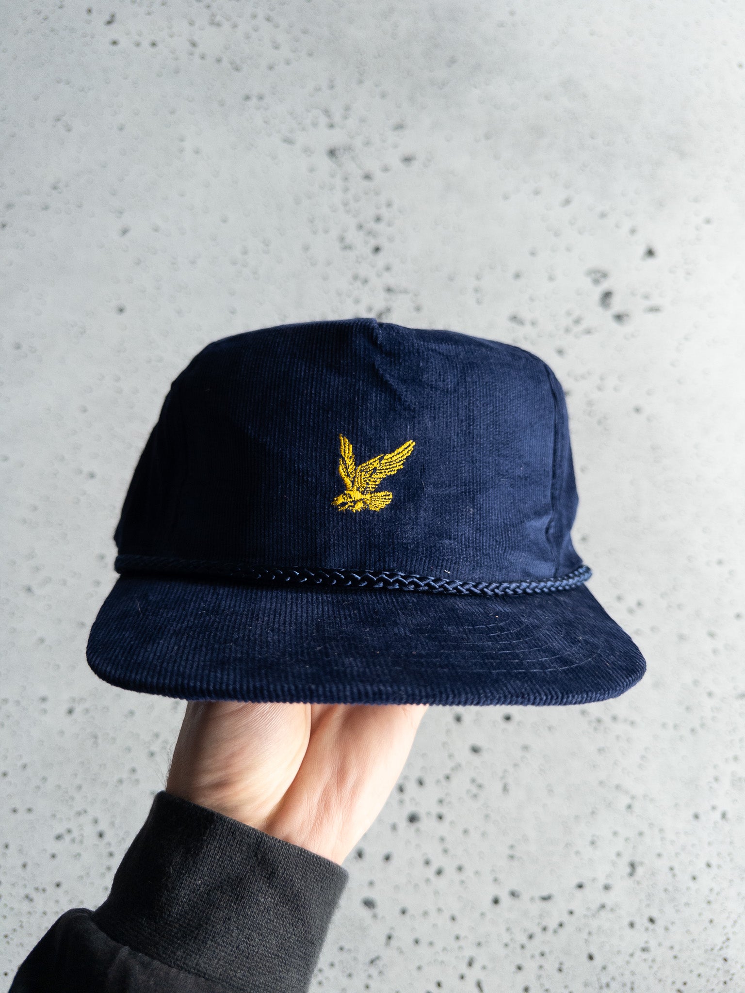 Vintage Eagle Cord Hat