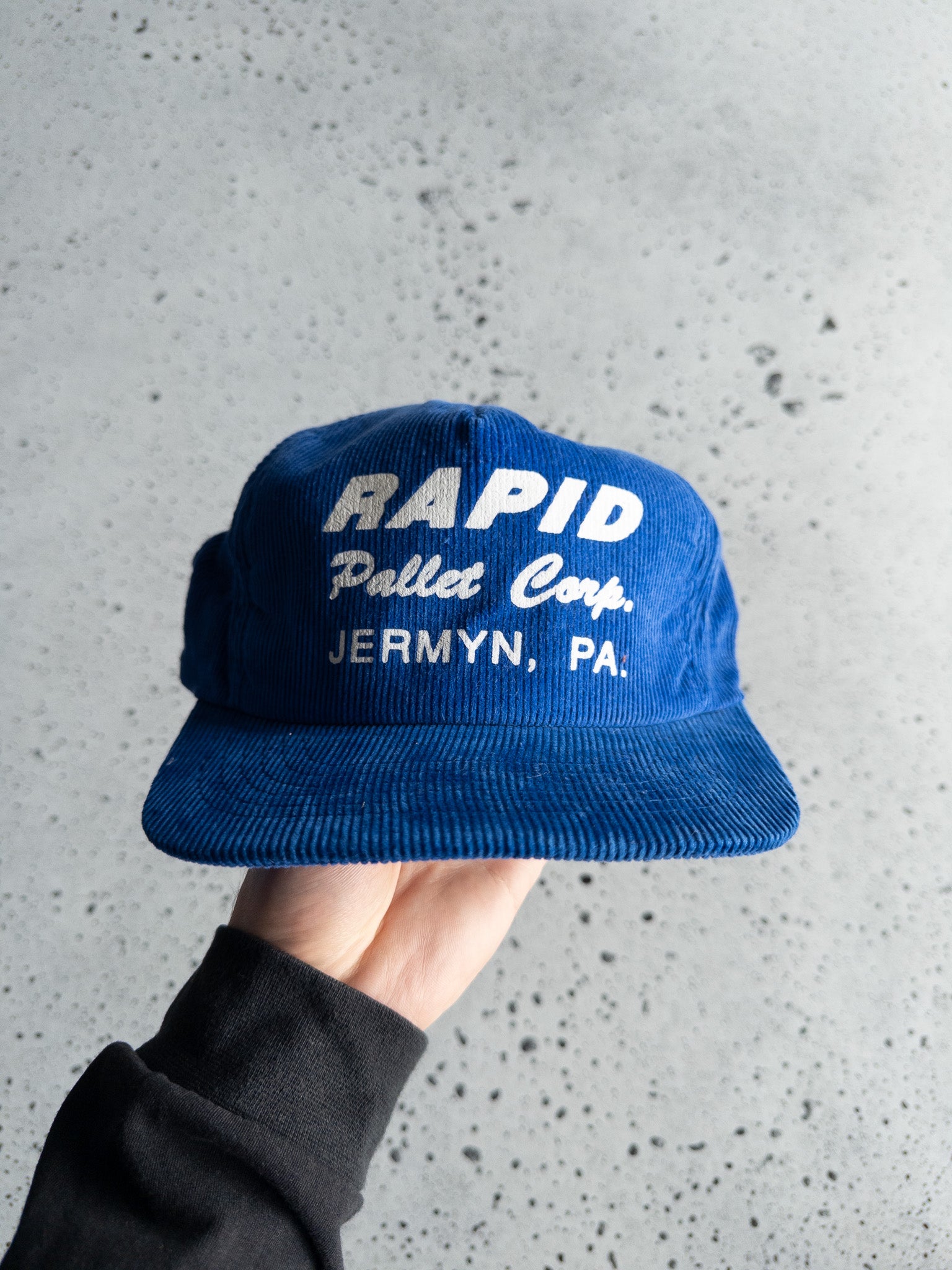 Vintage Rapid Pallet Corp Cord Hat