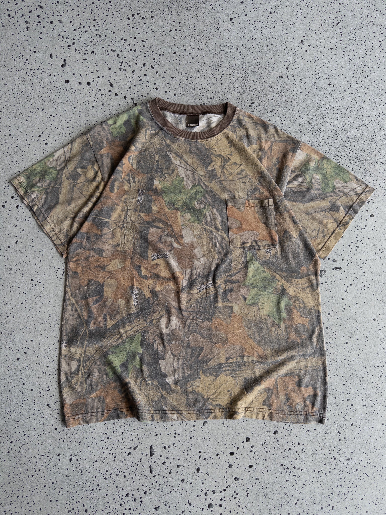 Vintage Camo Pocket Tee (L)