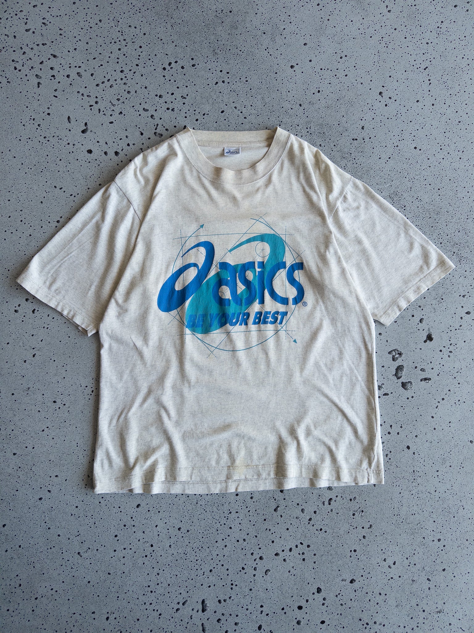 Vintage Asics Tee (S)