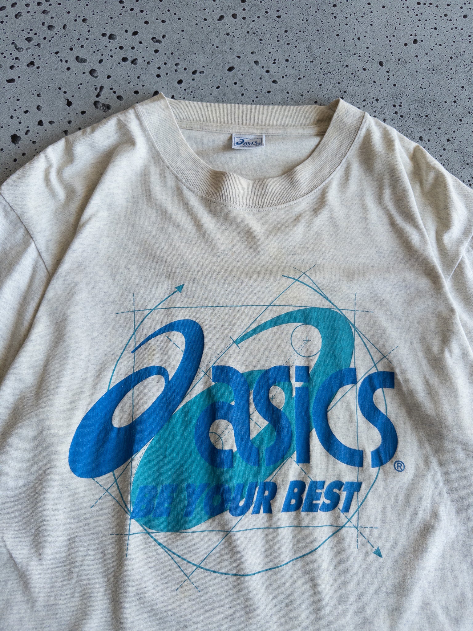 Vintage Asics Tee (S)