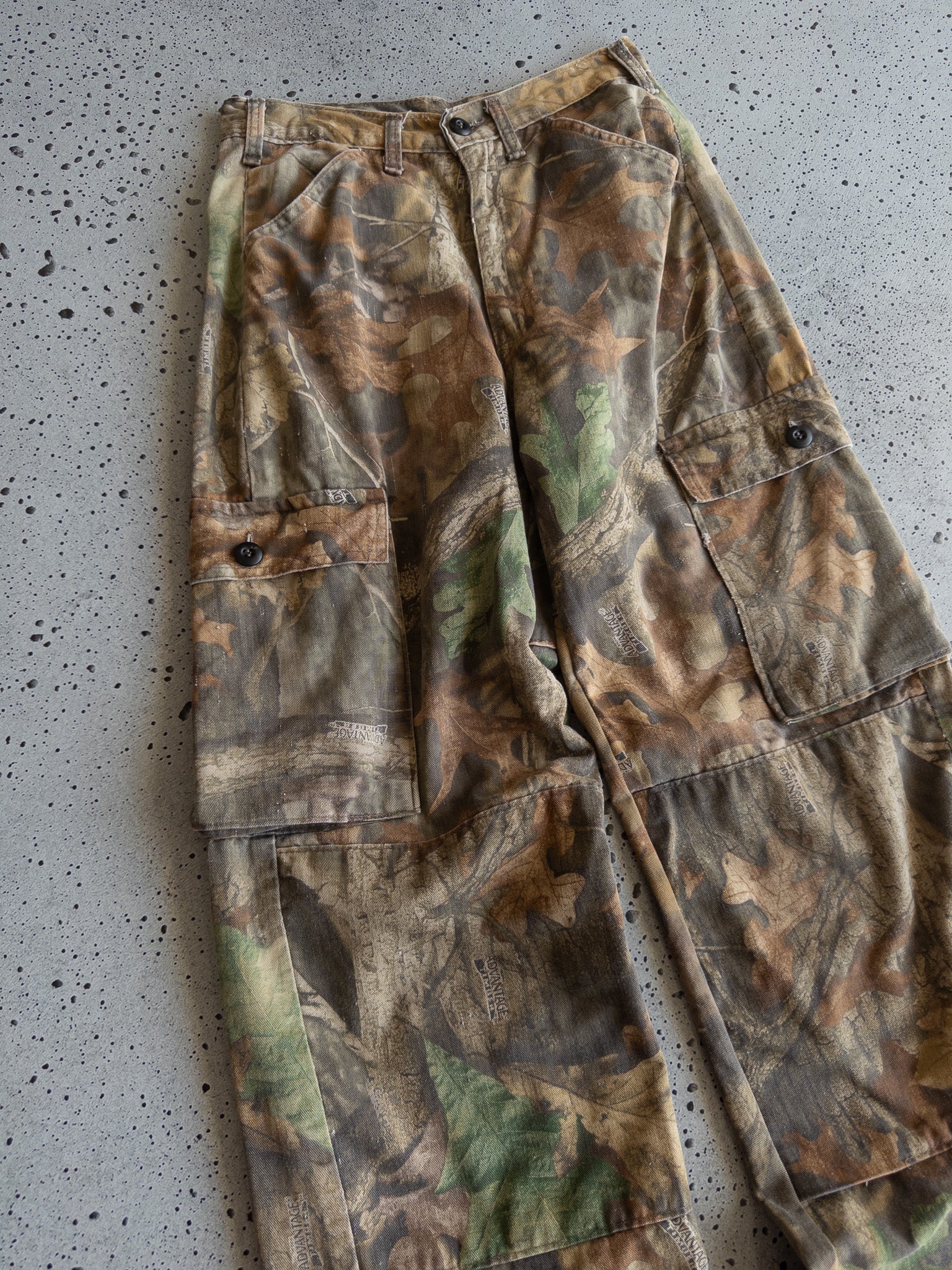 Vintage Camo Cargo Pants (W30)