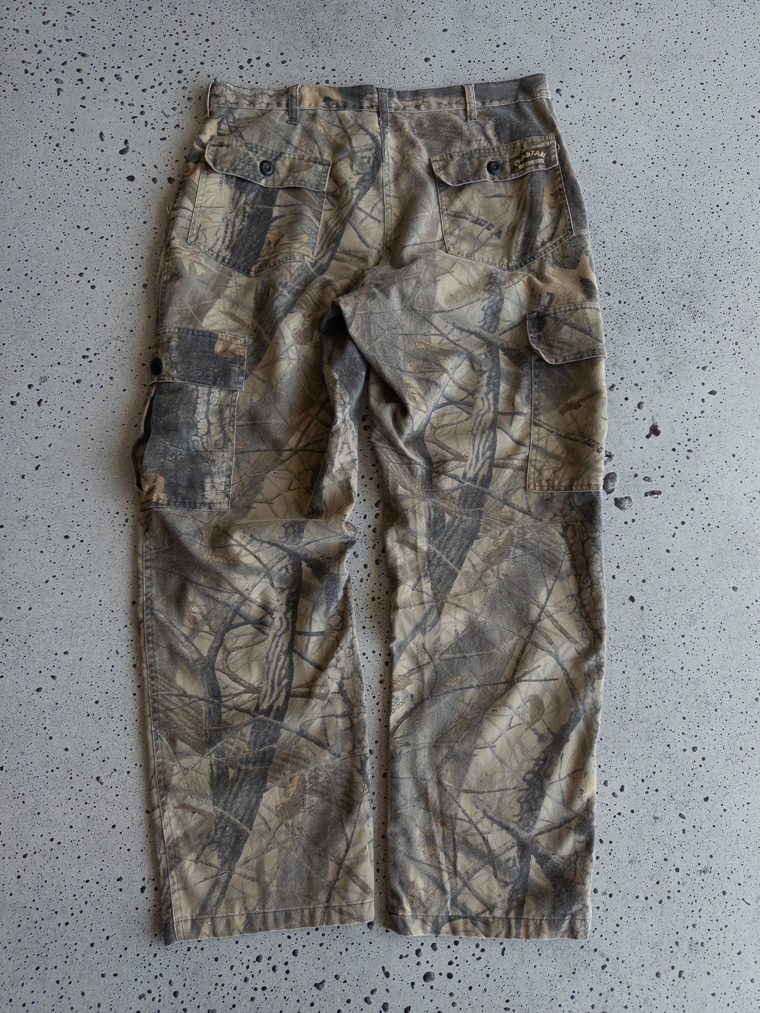 Vintage Camo Cargo Pants (W38)