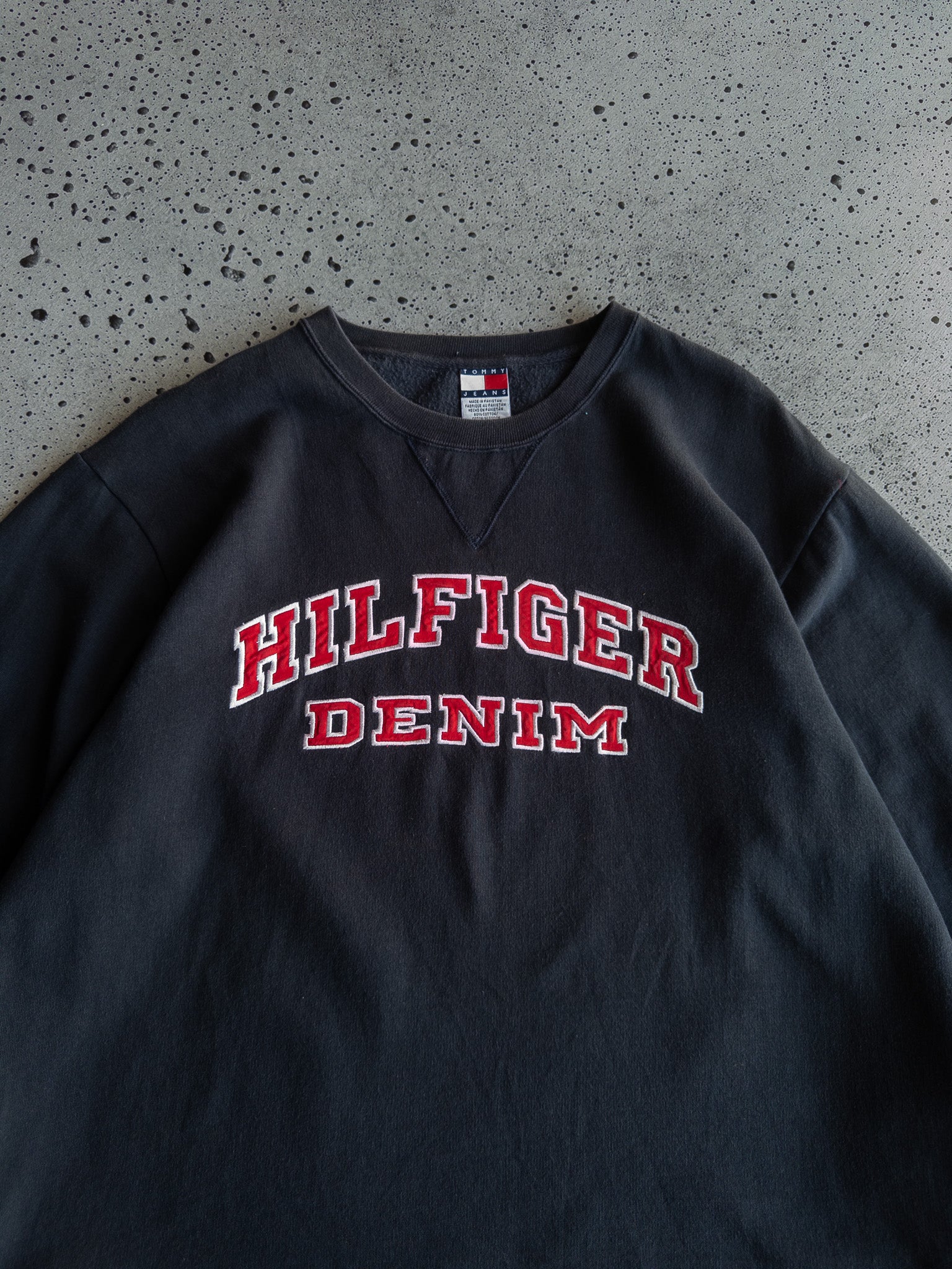 Vintage Hilfiger Denim Sweatshirt (L)