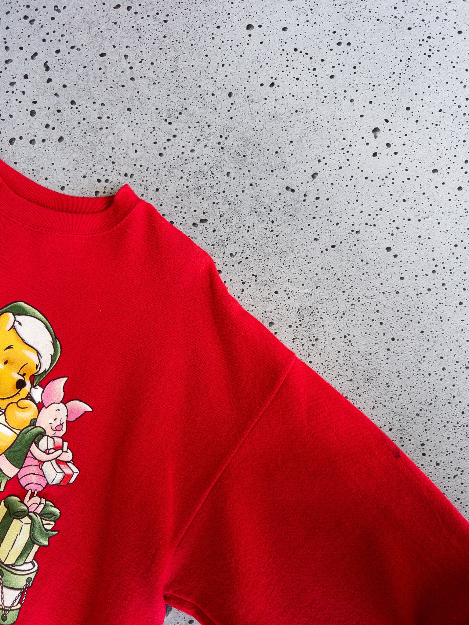 Vintage Pooh, Tigger & Piglet Christmas Sweatshirt (L)