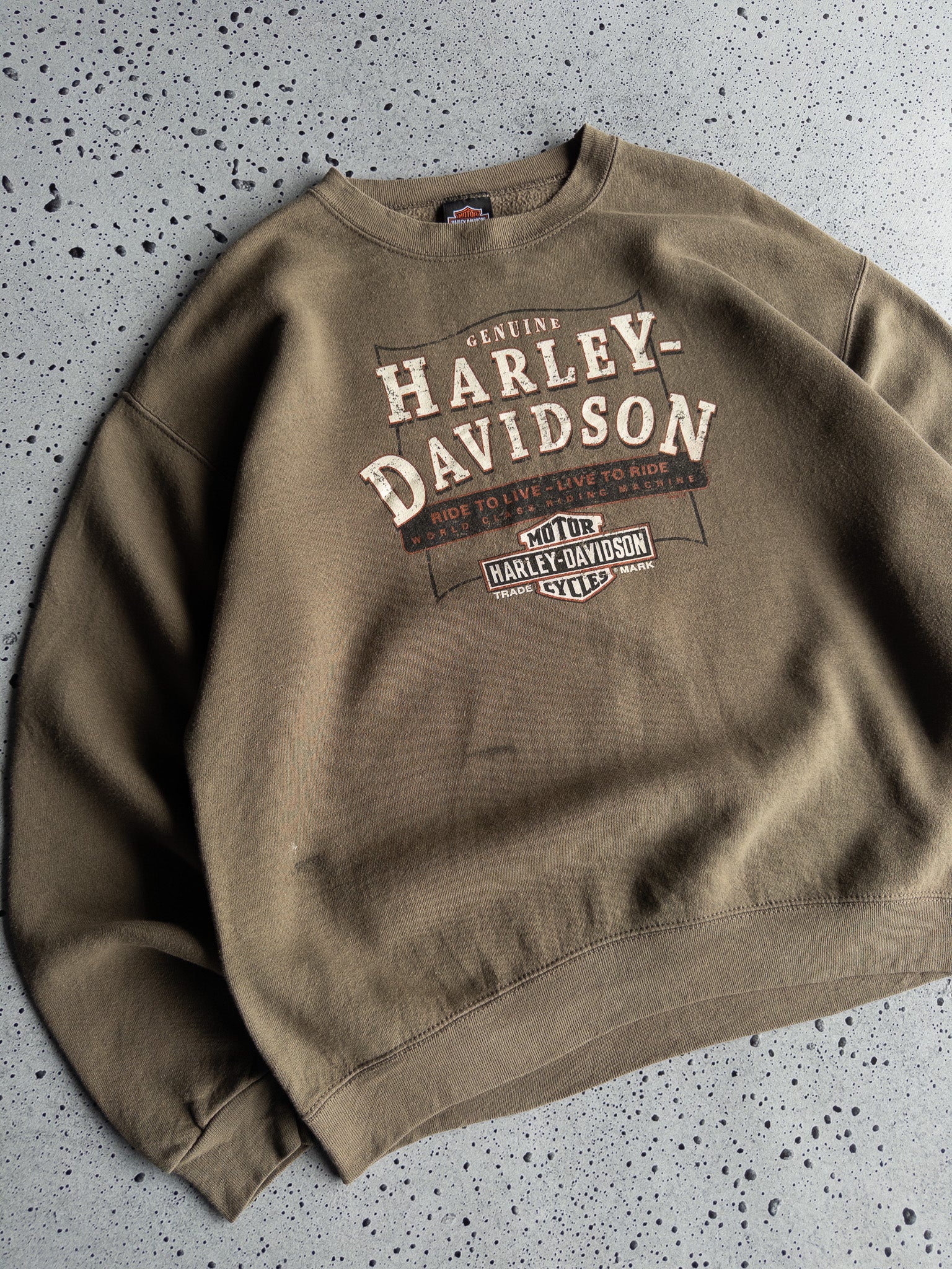 Vintage Harley Davidson Athen's GA Sweatshirt (L)