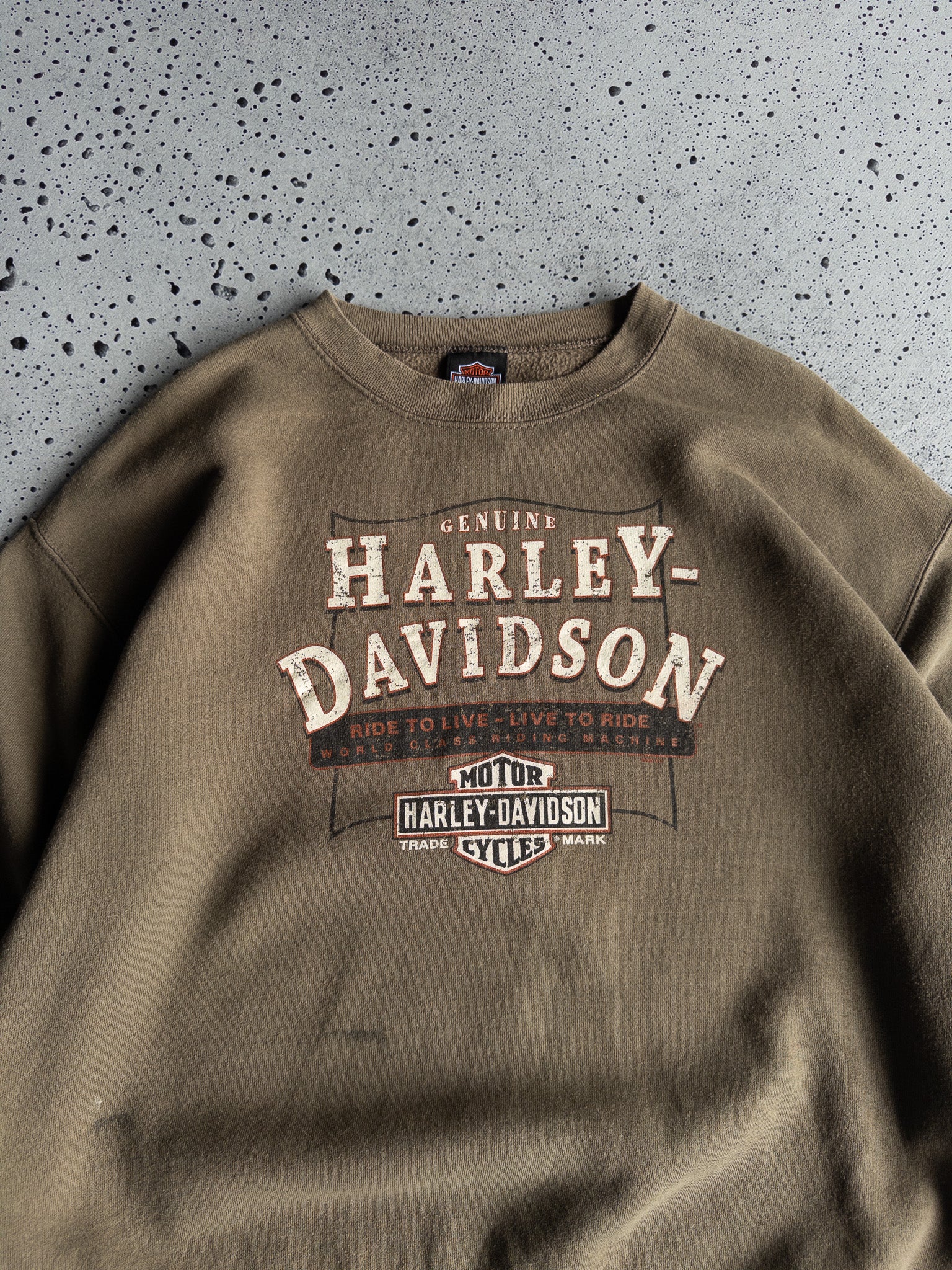 Vintage Harley Davidson Athen's GA Sweatshirt (L)