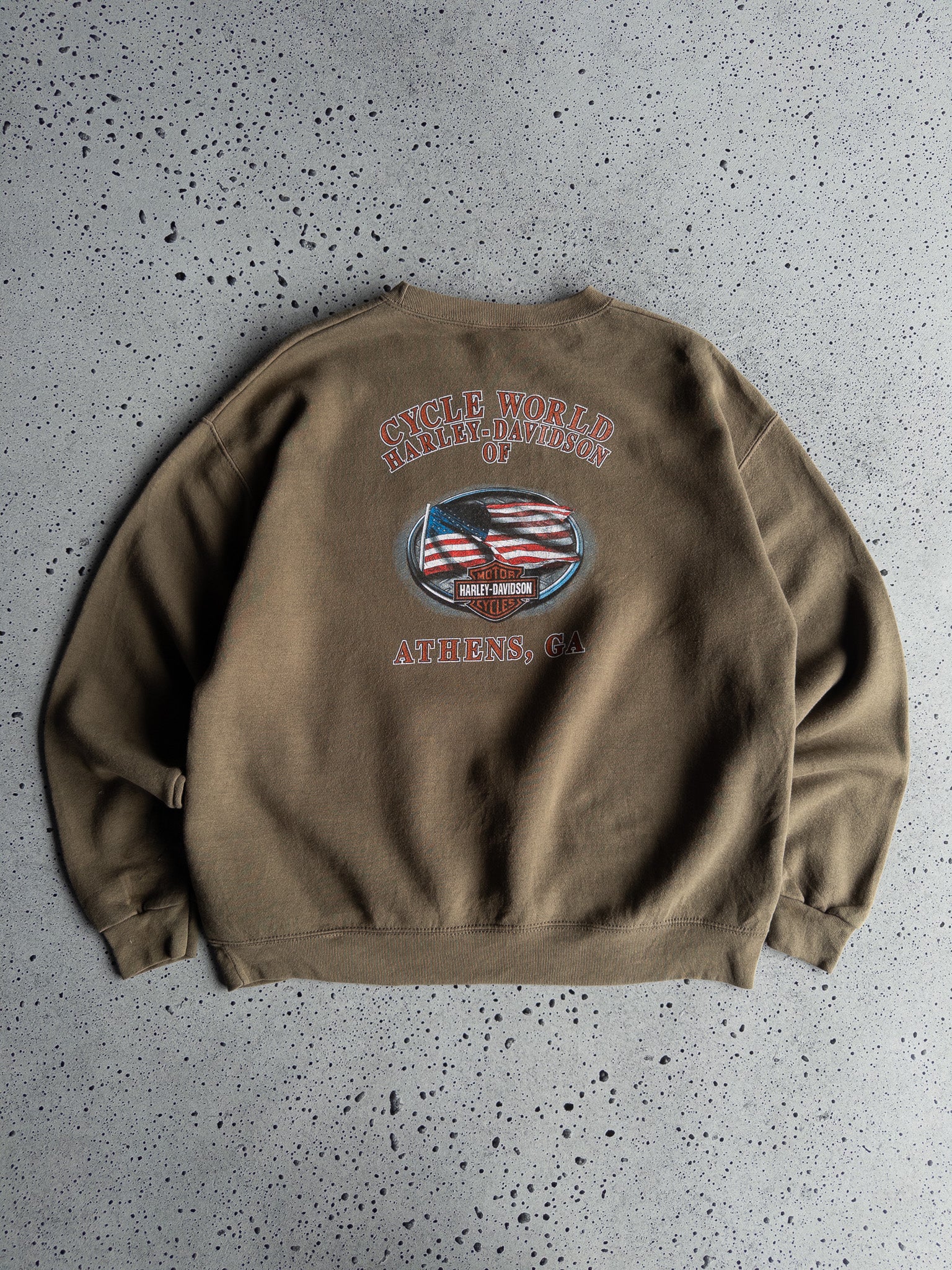 Vintage Harley Davidson Athen's GA Sweatshirt (L)