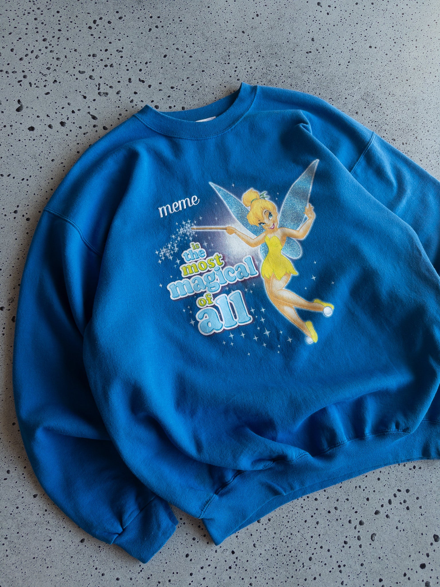 Vintage Tinker Bell Sweatshirt (M)