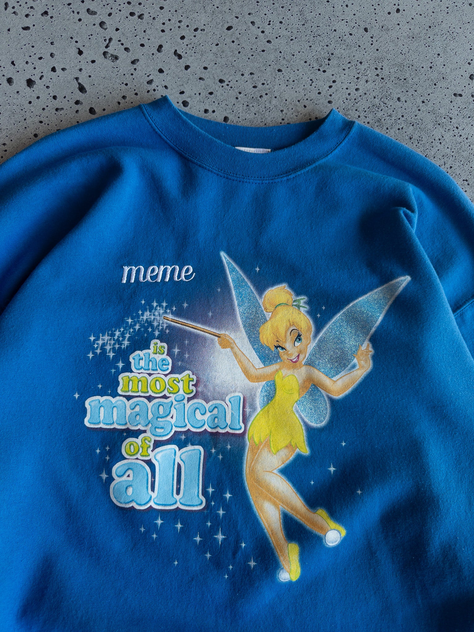 Vintage Tinker Bell Sweatshirt (M)