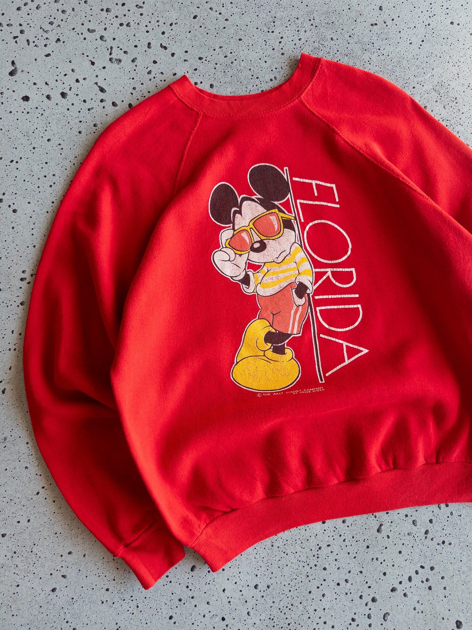 Vintage '80s Mickey Florida Sweatshirt (M)