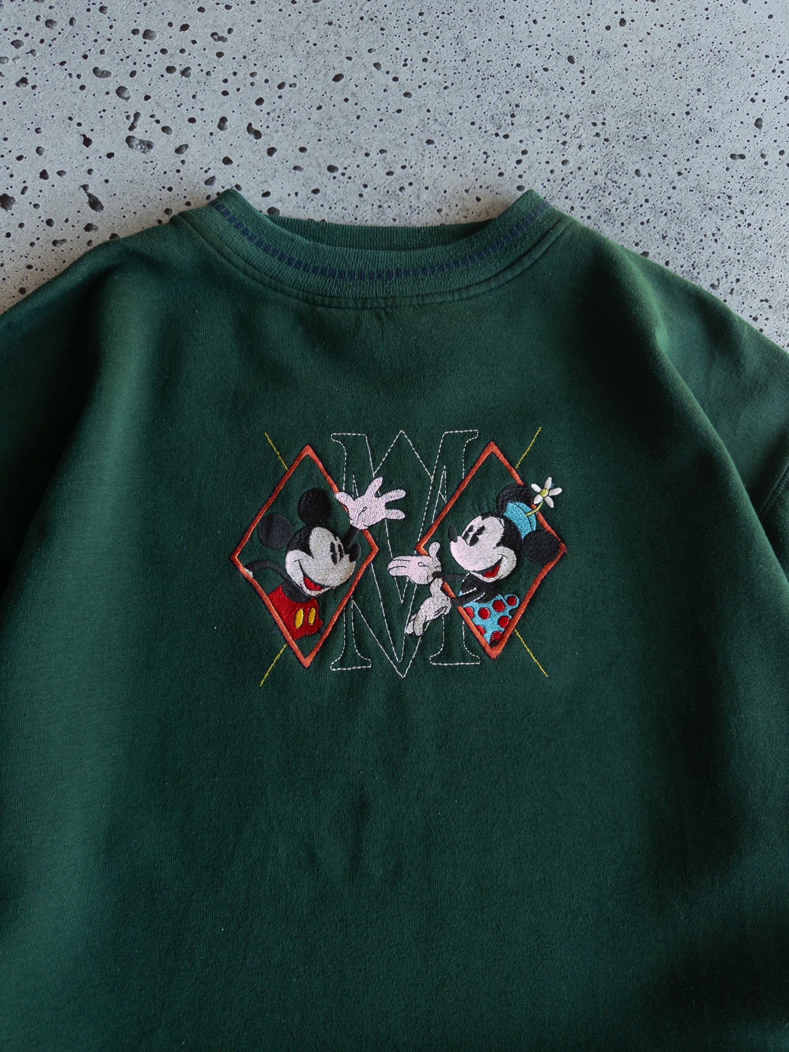 Vintage Mickey & Minnie Sweatshirt (M)